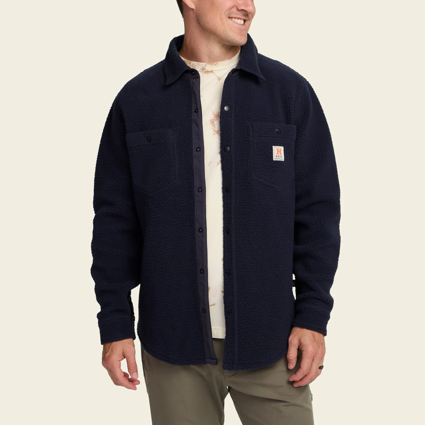 Allegheny Fleece Overshirt - Dark Indigo - Image 4