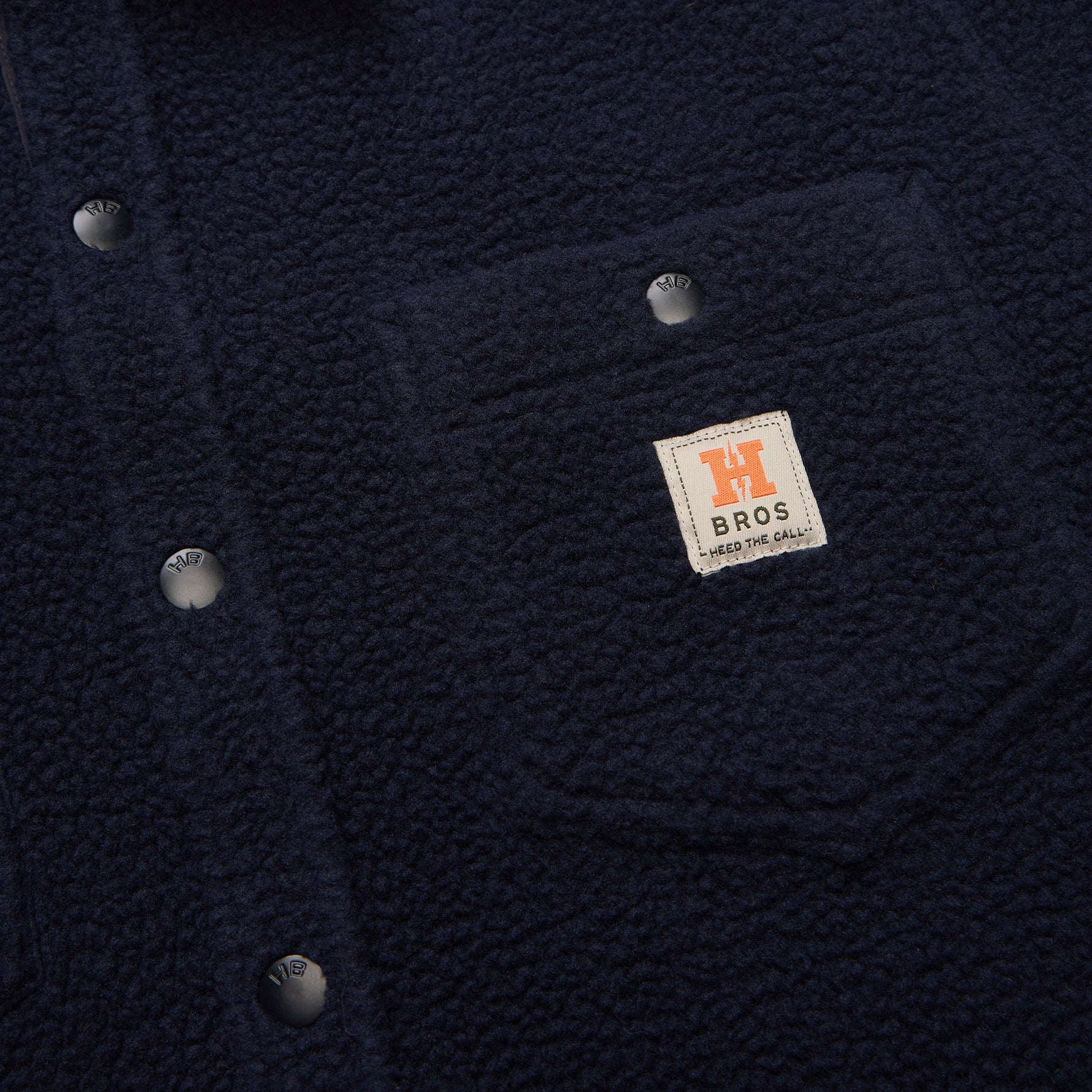 Allegheny Fleece Overshirt - Dark Indigo - Image 7