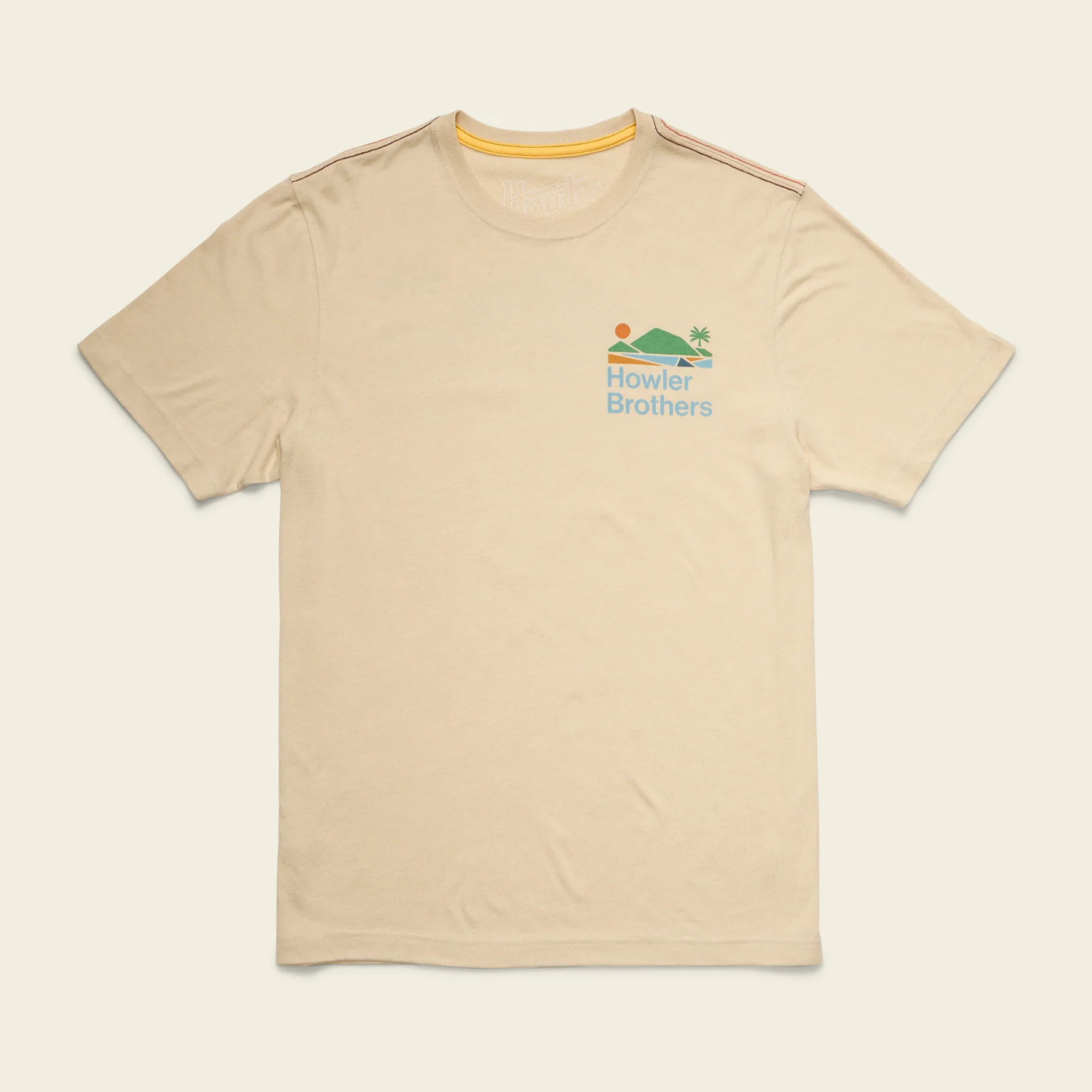 Bahía de Howler T-Shirt - Sand Heather - Image 3