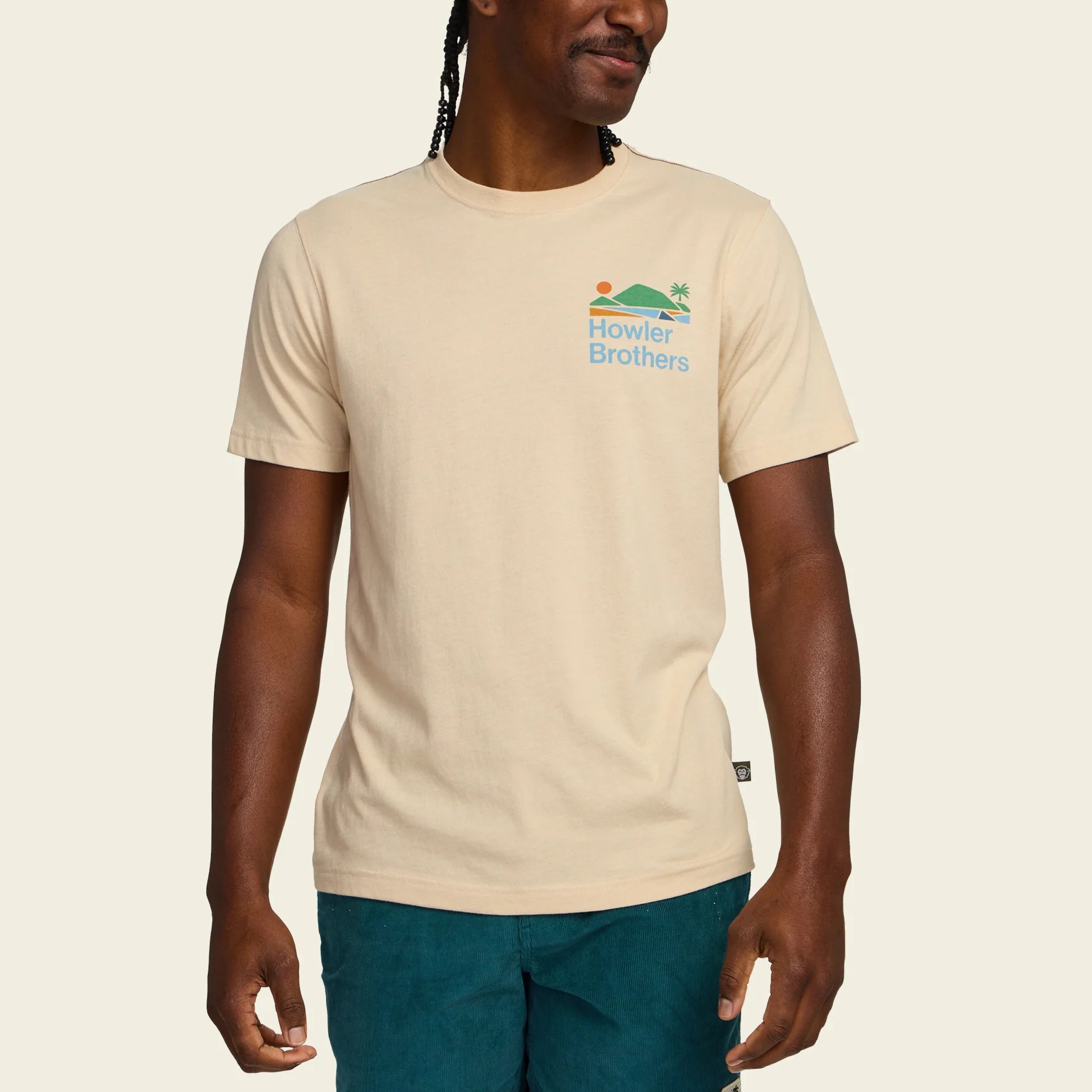 Bahía de Howler T-Shirt - Sand Heather - Image 4