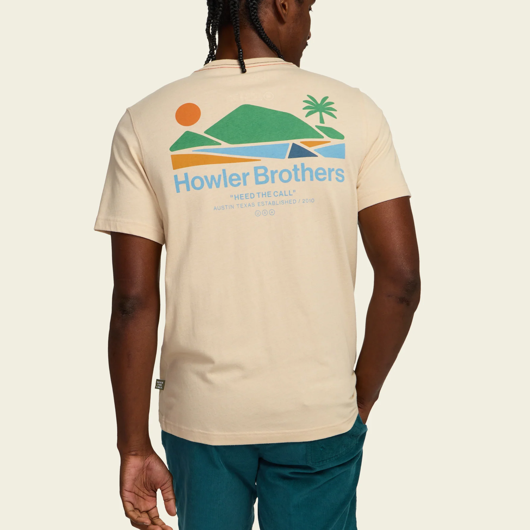 Bahía de Howler T-Shirt - Sand Heather - Image 5