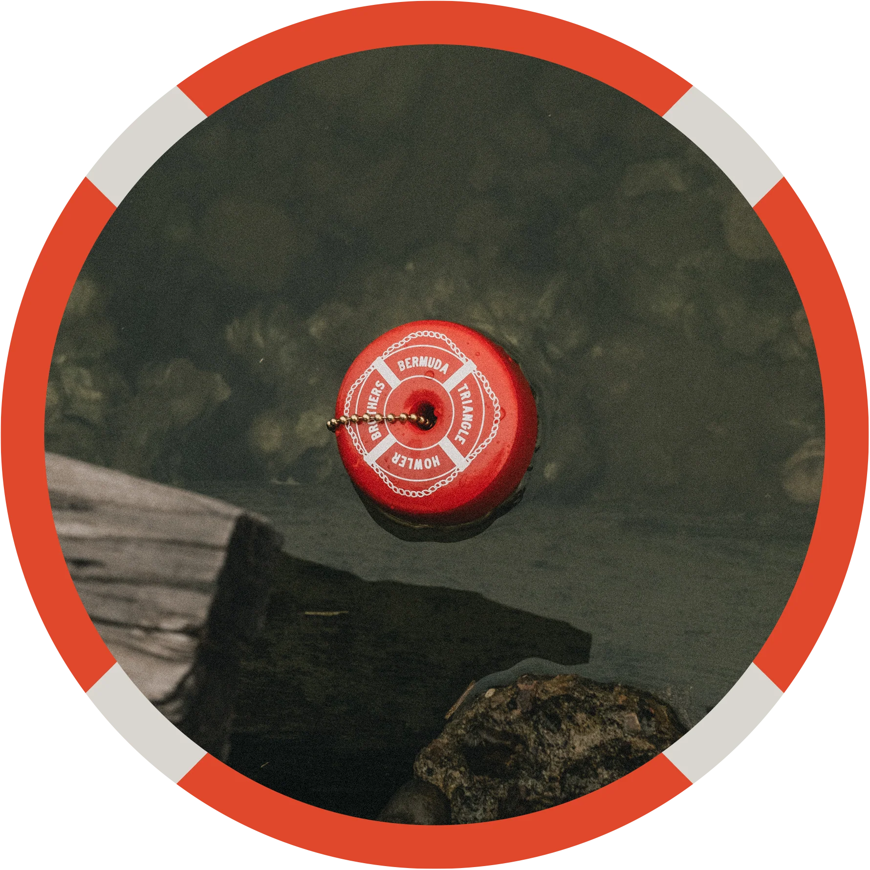 Bermuda Triangle Floatie Keychain - Image 2