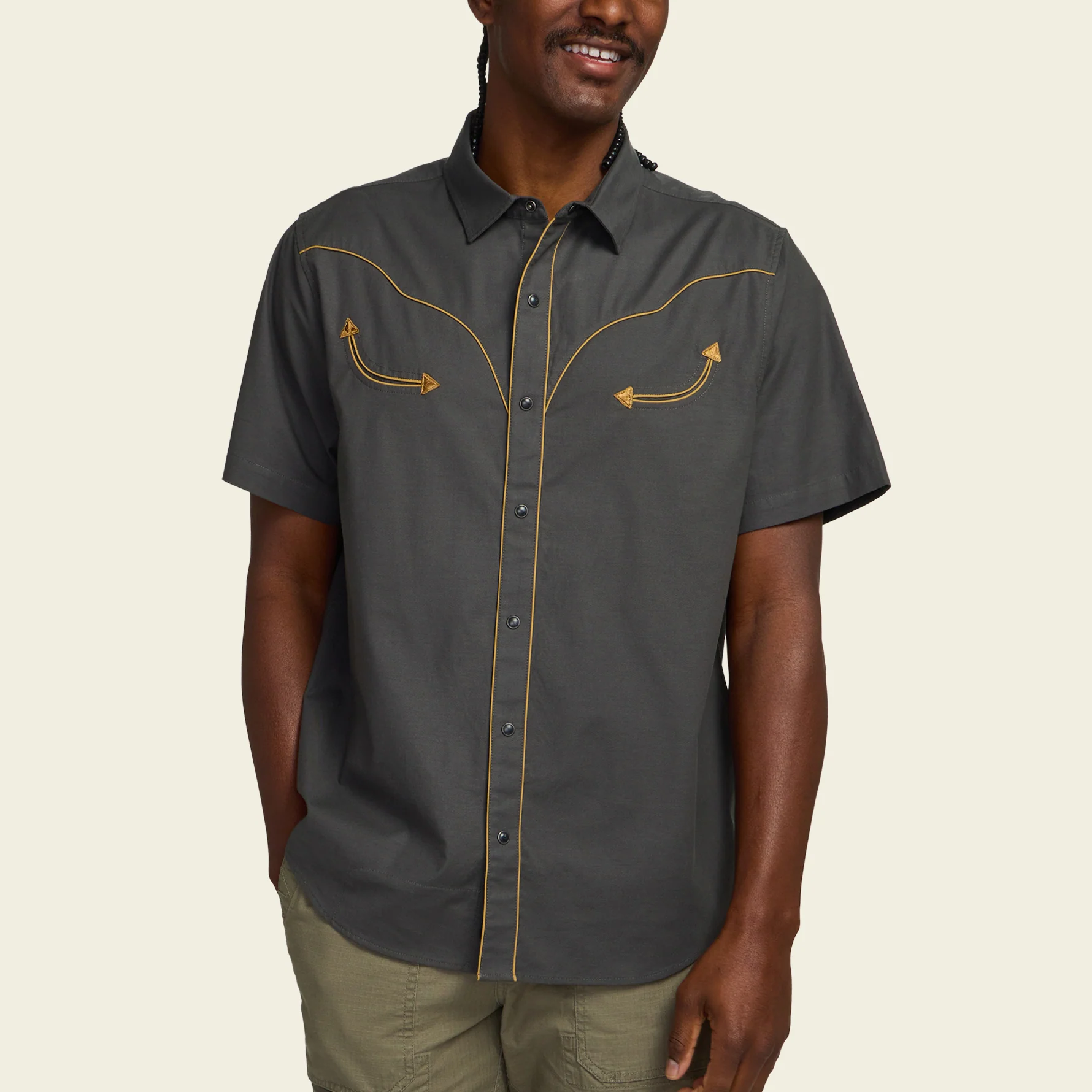 Broncbuster Snapshirt - Antique Black - Image 4