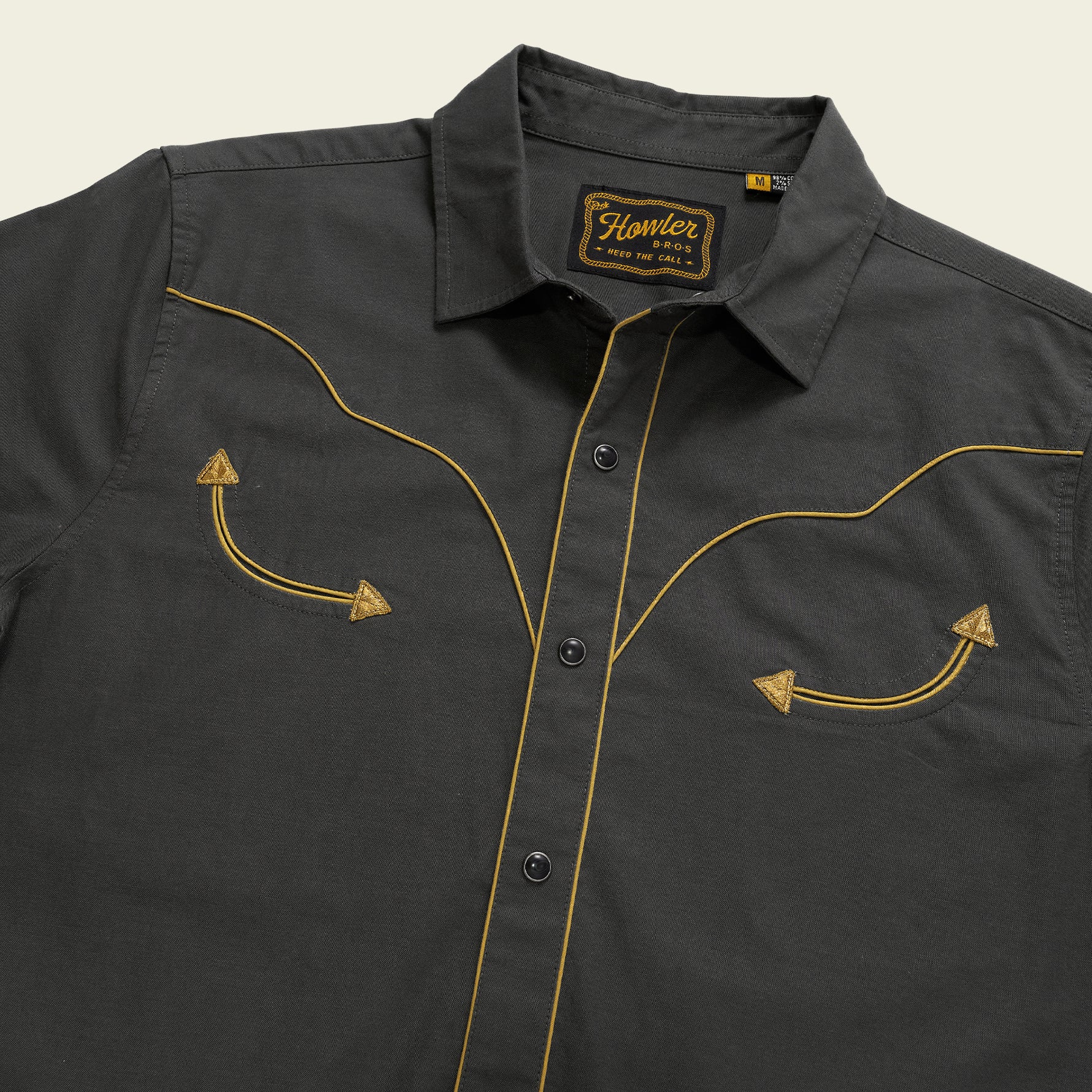Broncbuster Snapshirt - Antique Black - Image 6