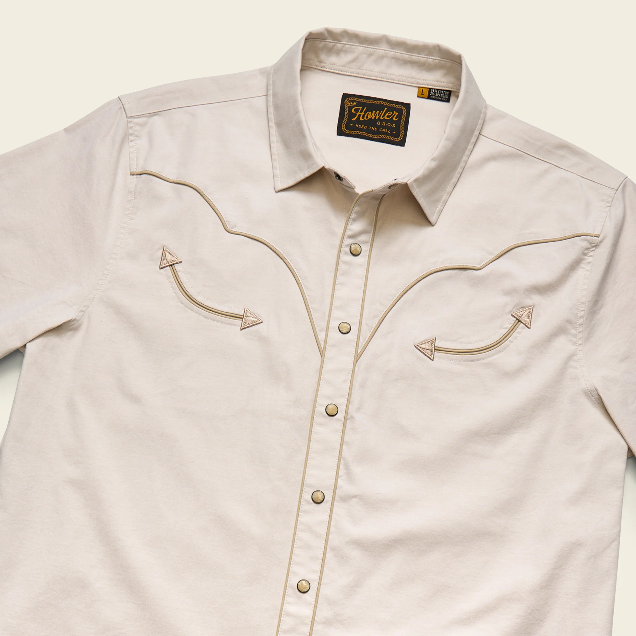 Broncbuster Snapshirt - Sand - Image 3