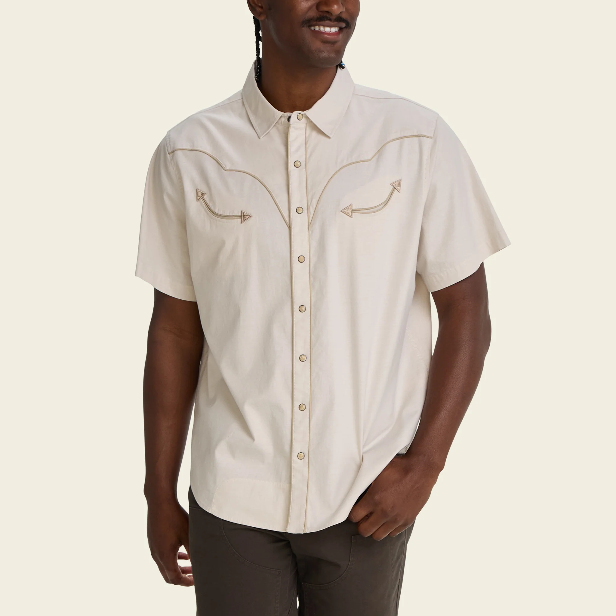 Broncbuster Snapshirt - Sand - Image 4