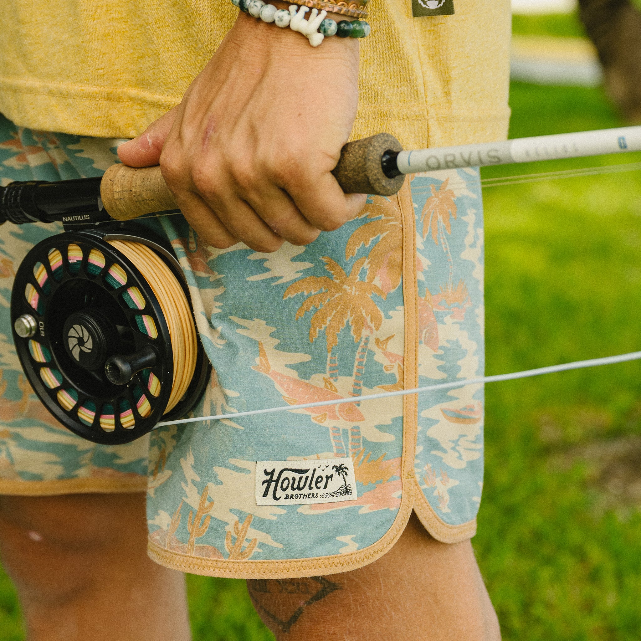 Bruja Boardshorts 18.5" - Dreamland : Seafoam - Image 2