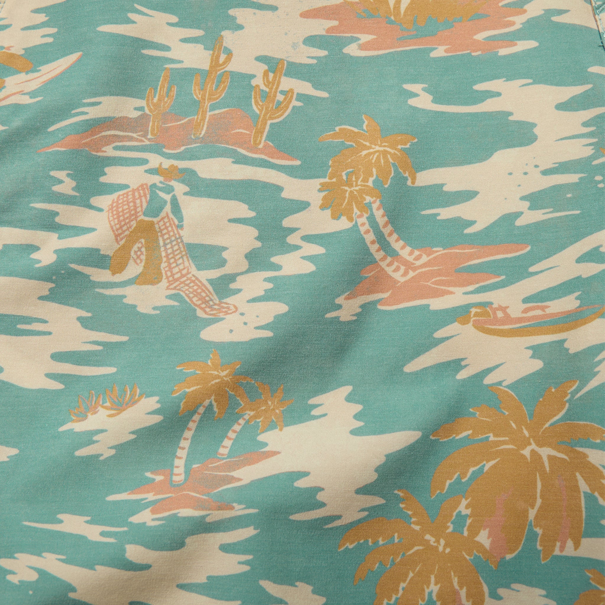 Bruja Boardshorts 18.5" - Dreamland : Seafoam - Image 4