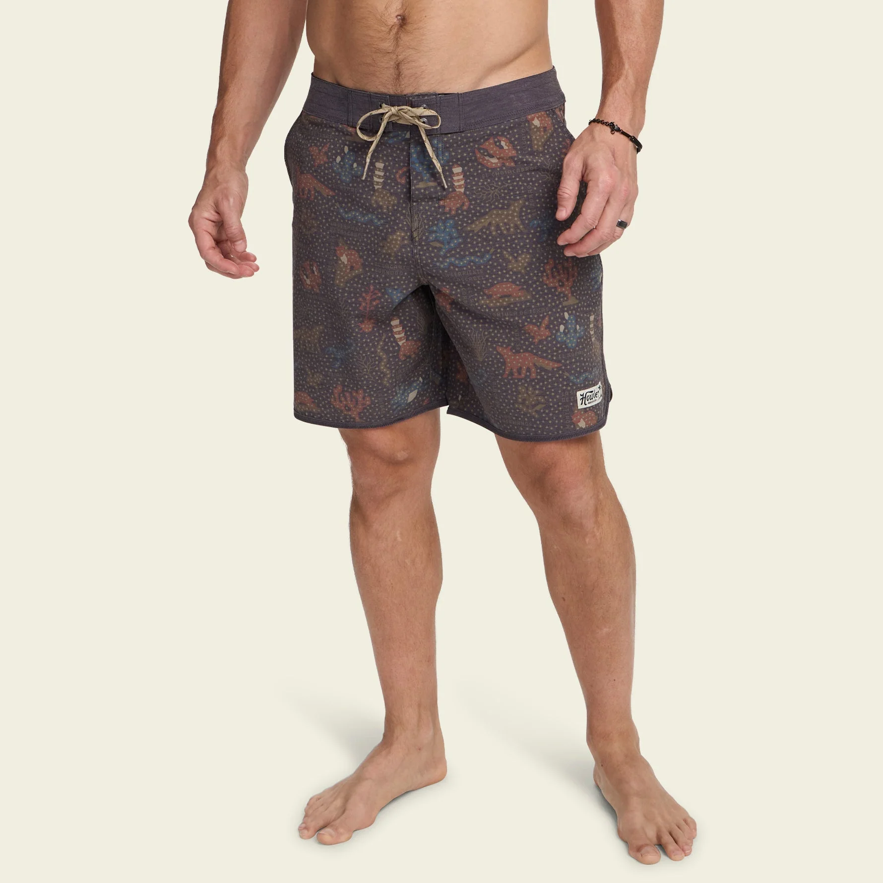 Bruja Boardshorts 18.5" - Ecosistema : Antique Black - Image 3