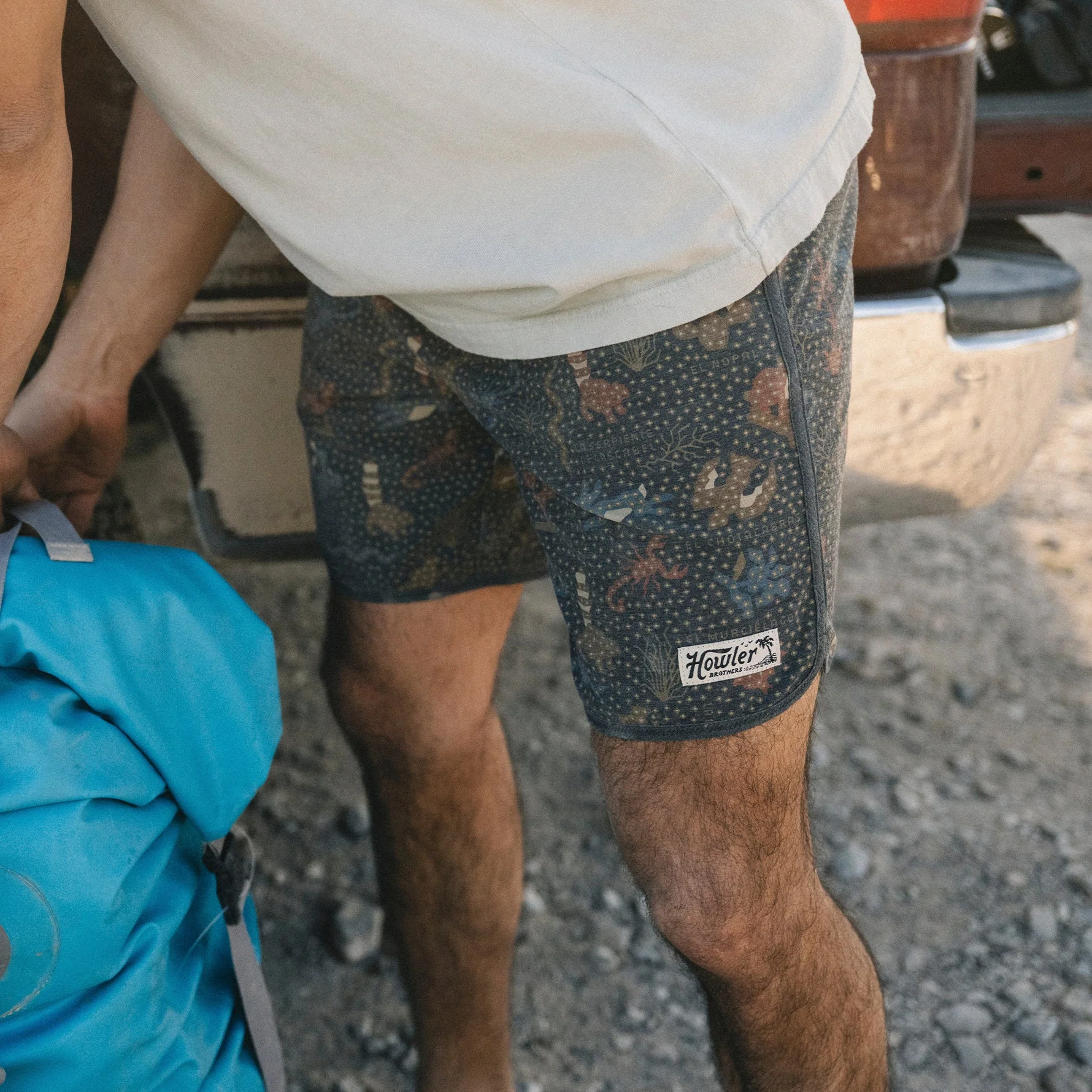 Bruja Boardshorts 18.5" - Ecosistema : Antique Black - Image 7