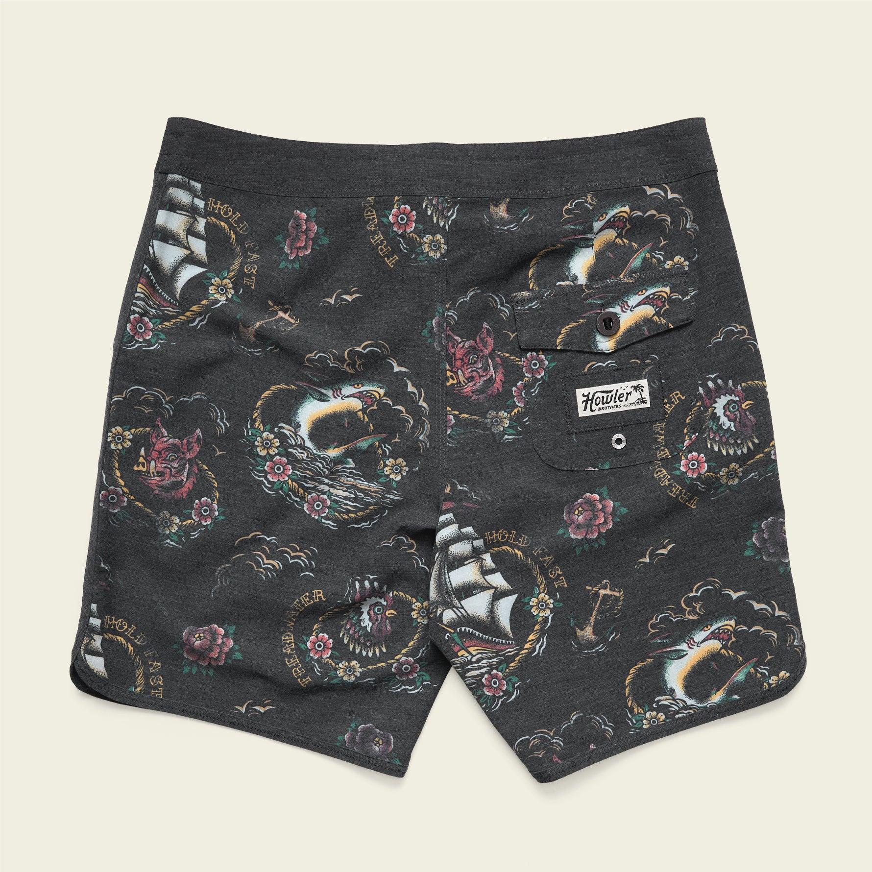 HFTTMM Bruja Boardshorts - Sea Spell : Deep Ocean - Image 5