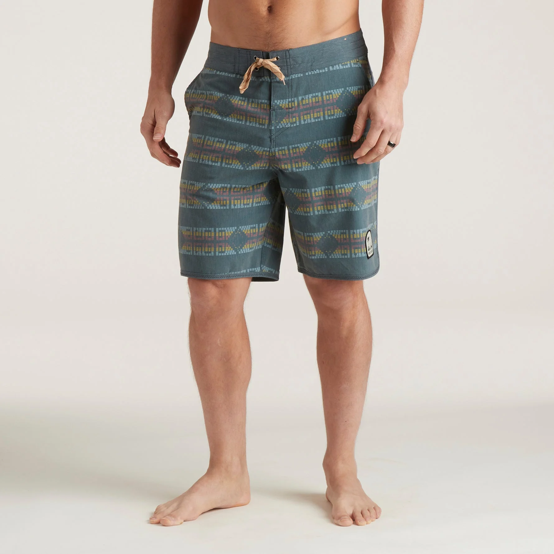 Bruja Boardshorts 18.5" - Mescal : Petrol - Image 3