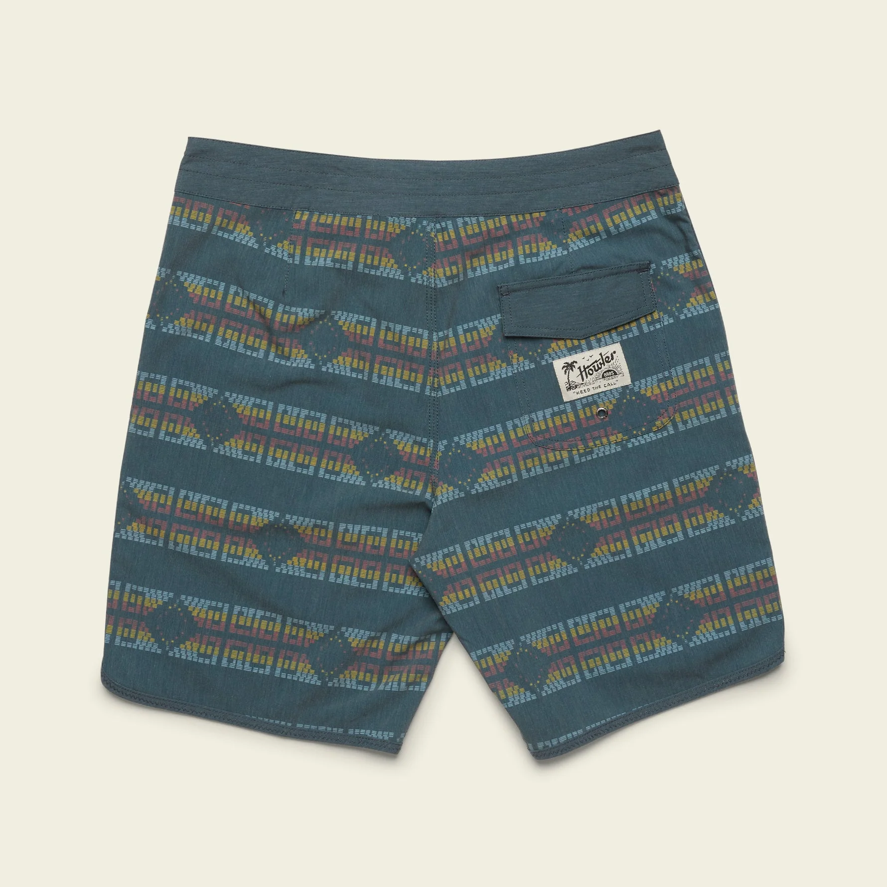 Bruja Boardshorts 18.5" - Mescal : Petrol - Image 5
