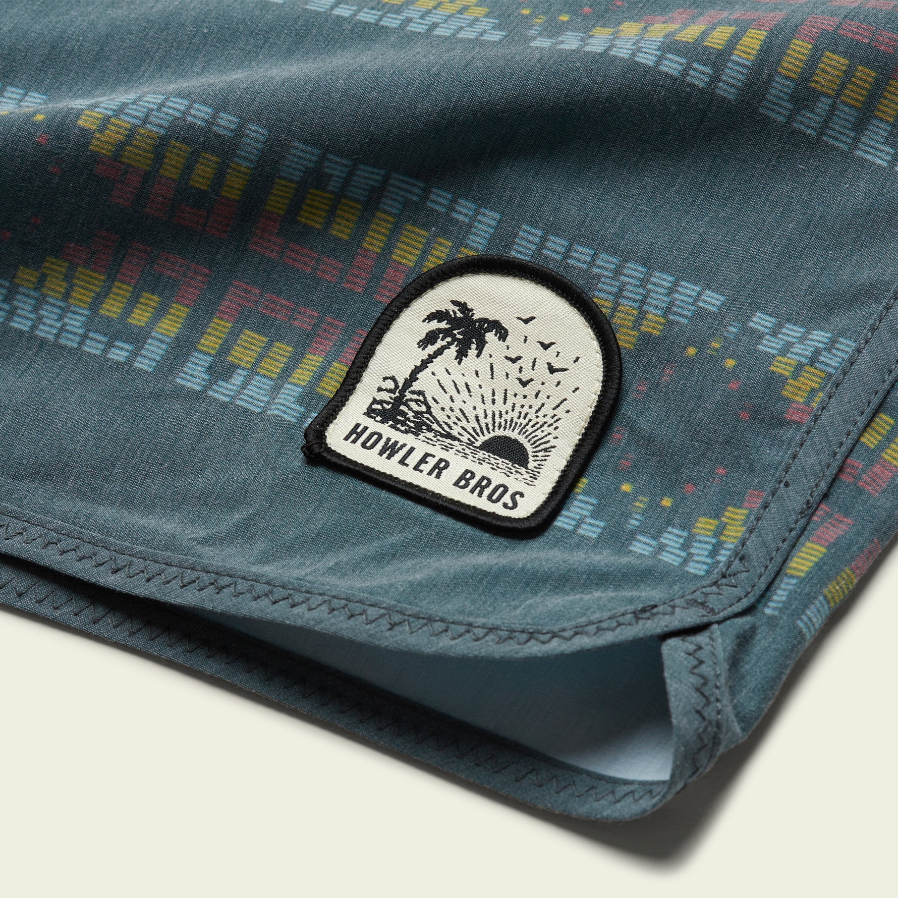 Bruja Boardshorts 18.5" - Mescal : Petrol - Image 6