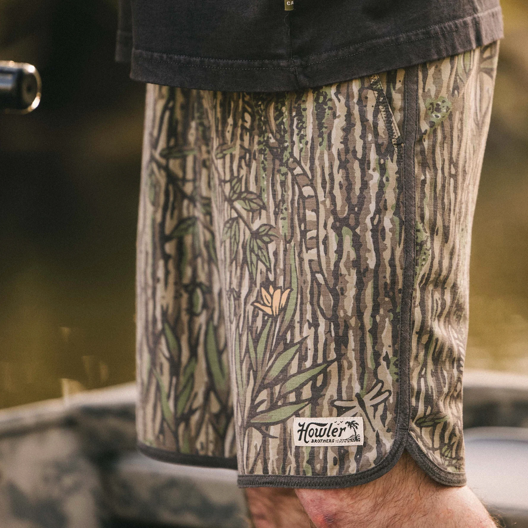 Bruja Boardshorts 18.5" - Swamp Country - Image 2