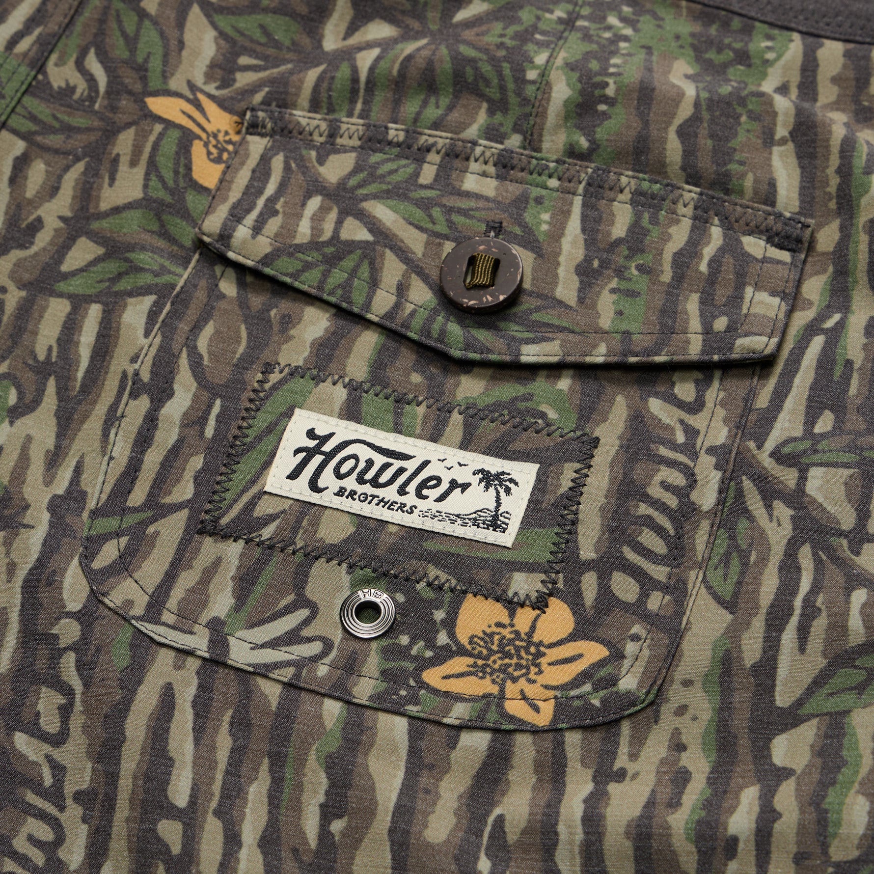 Bruja Boardshorts 18.5" - Swamp Country - Image 5