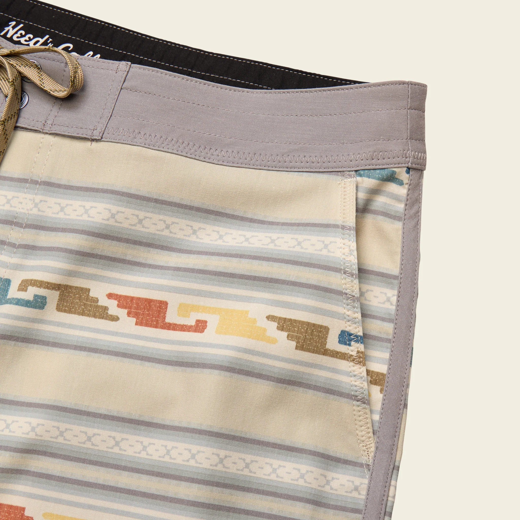 Bruja Boardshorts 18.5" - Temple Tracks : Sand - Image 6