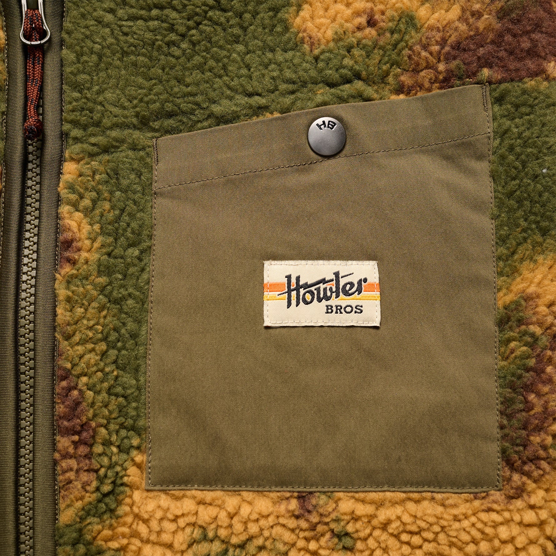 Chisos Fleece Jacket - Inkblots : Camo - Image 3