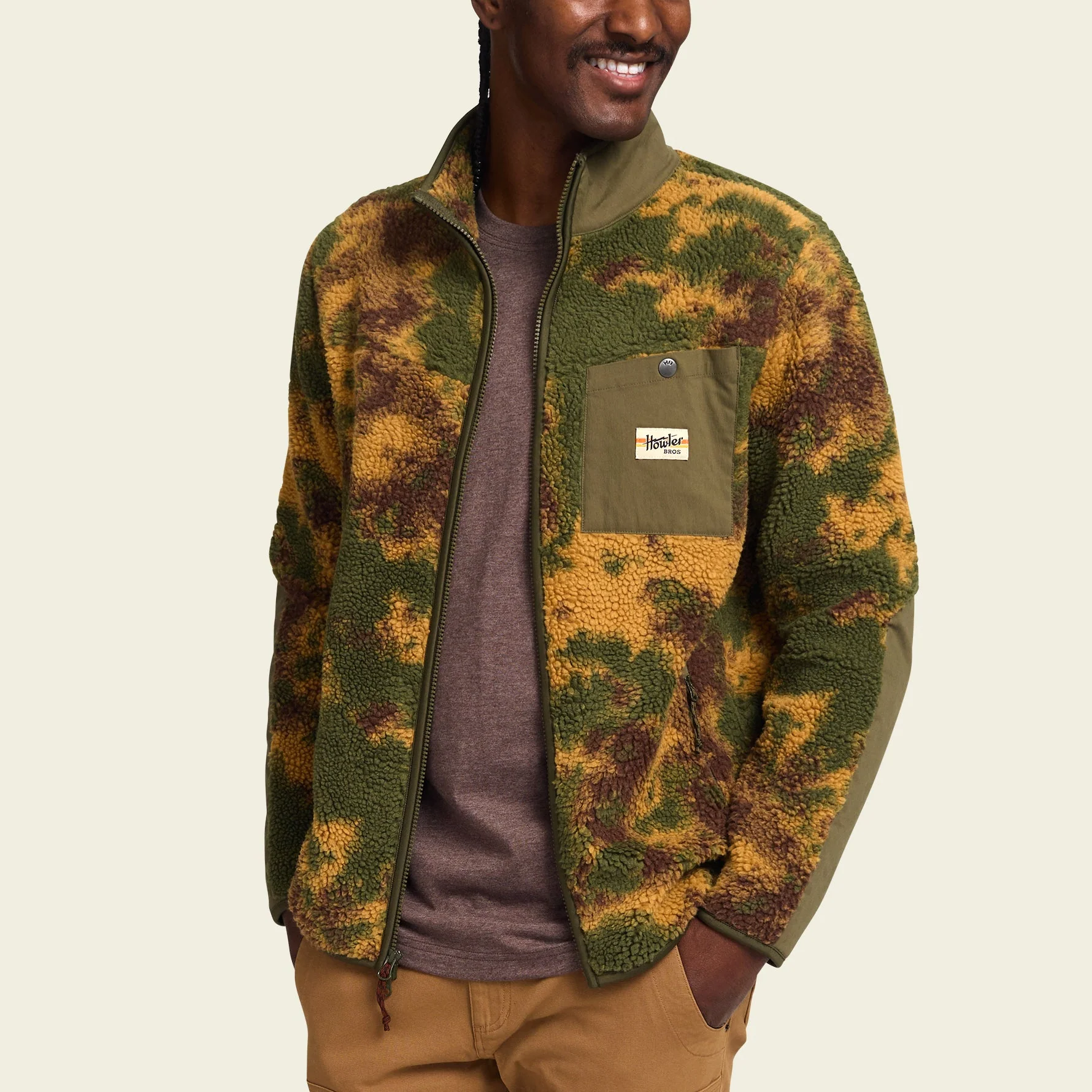 Chisos Fleece Jacket - Inkblots : Camo - Image 4