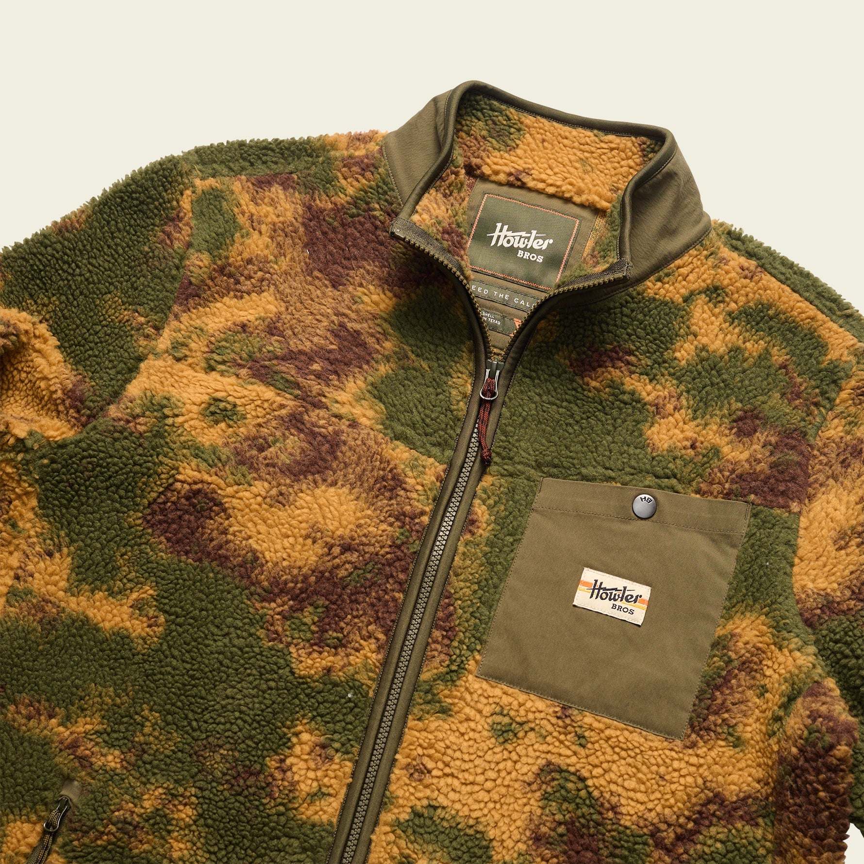 Chisos Fleece Jacket - Inkblots : Camo - Image 6