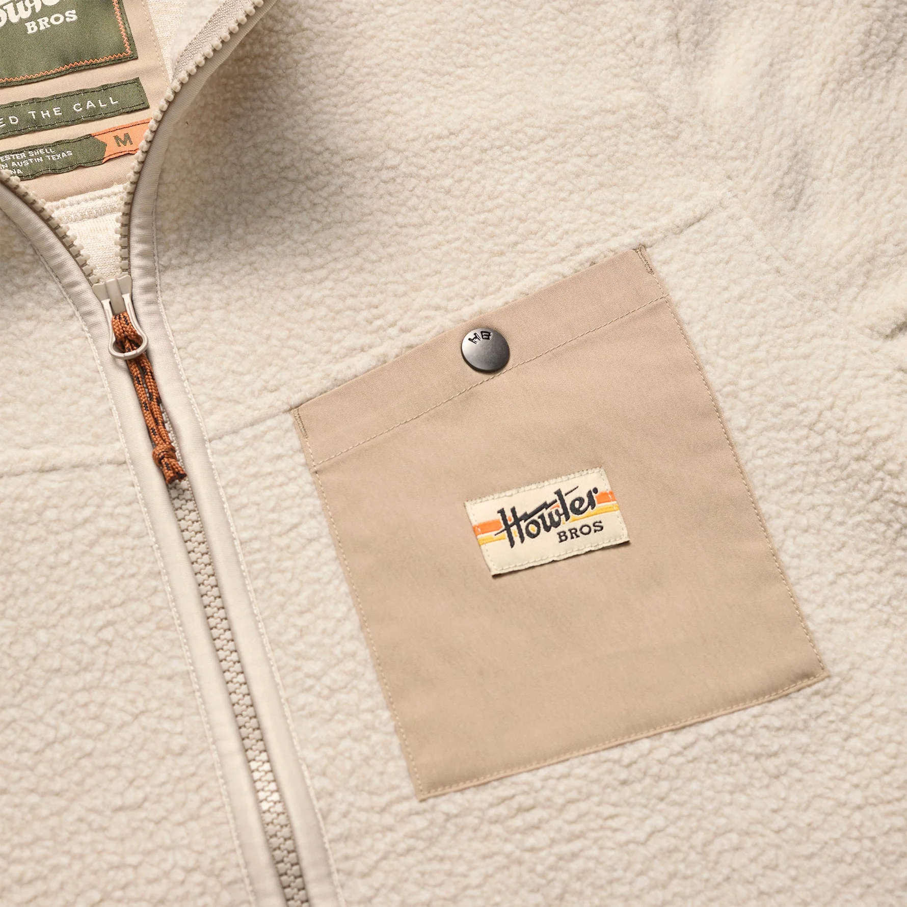 Chisos Fleece Jacket - Oatmeal - Image 3