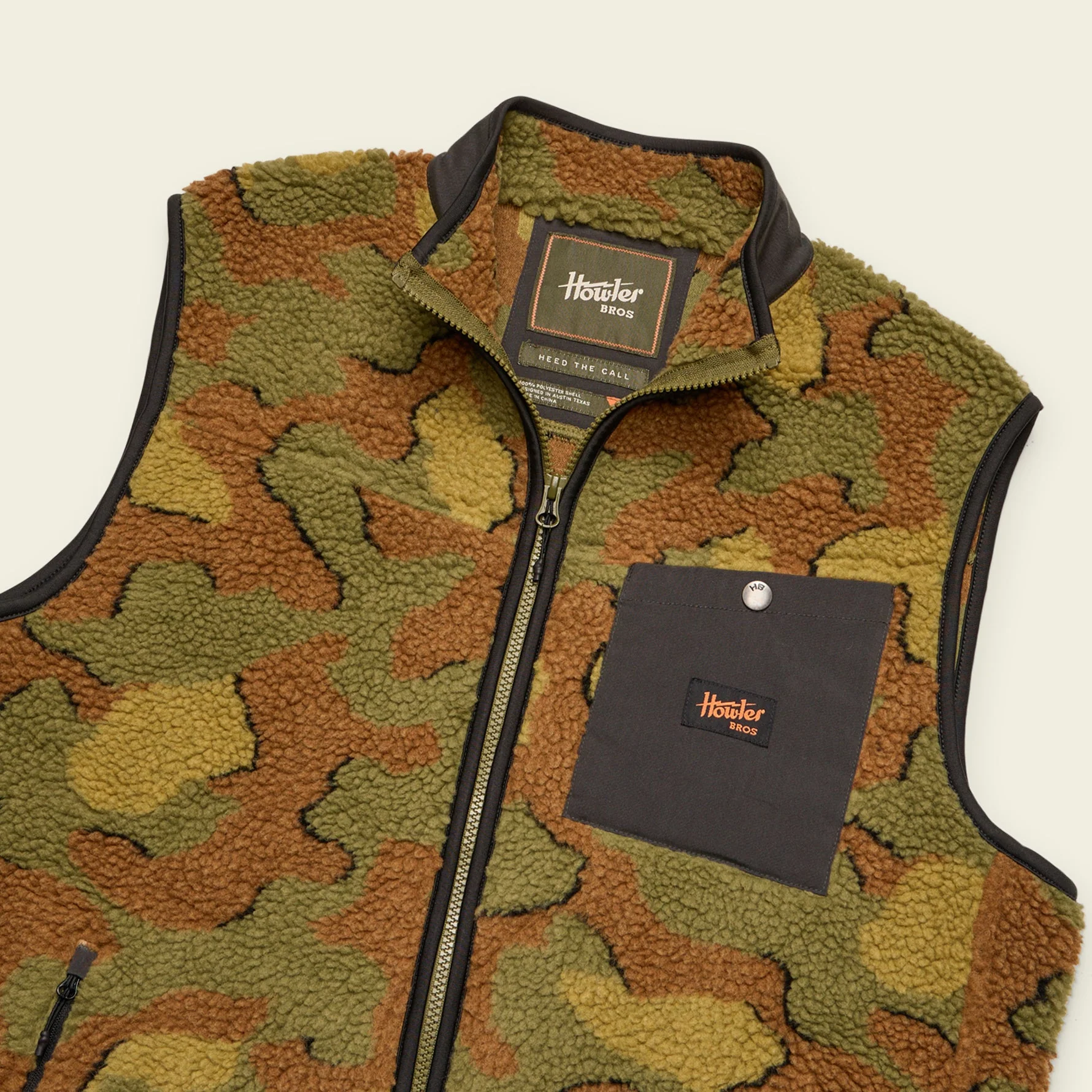 Chisos Fleece Vest - Mimetico : Fatigue - Image 3