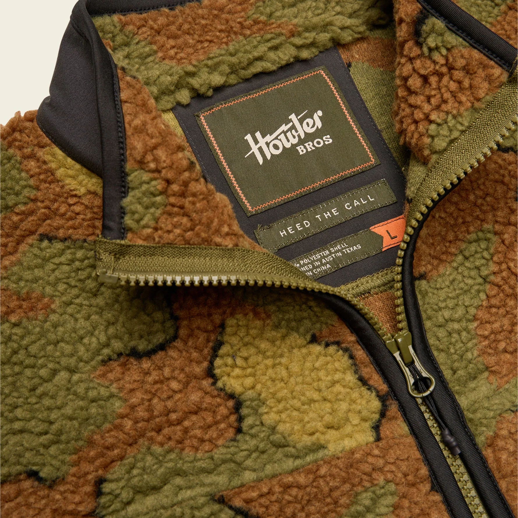 Chisos Fleece Vest - Mimetico : Fatigue - Image 9