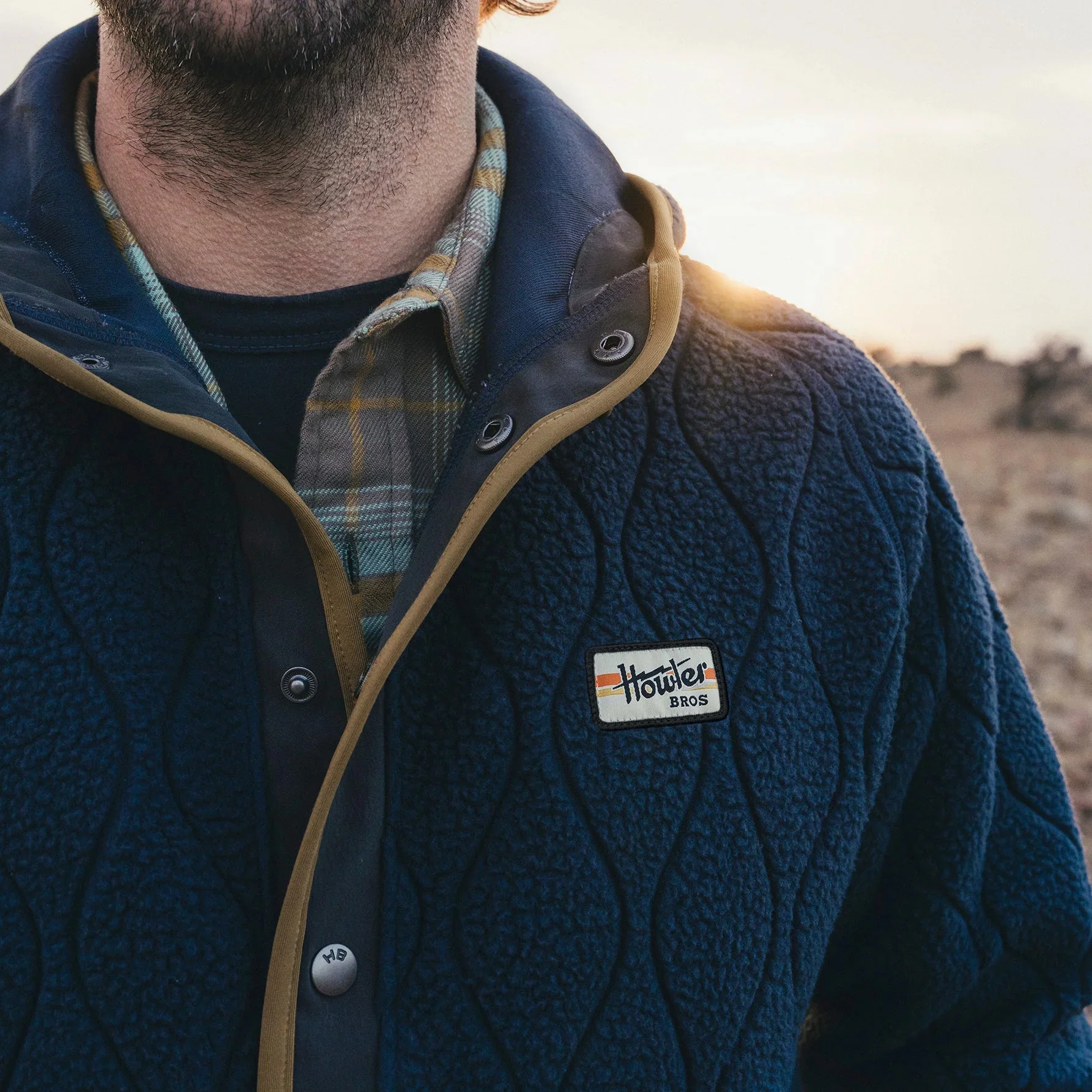 Chisos Hooded Pullover - Capillary Waves : Dark Blue - Image 2