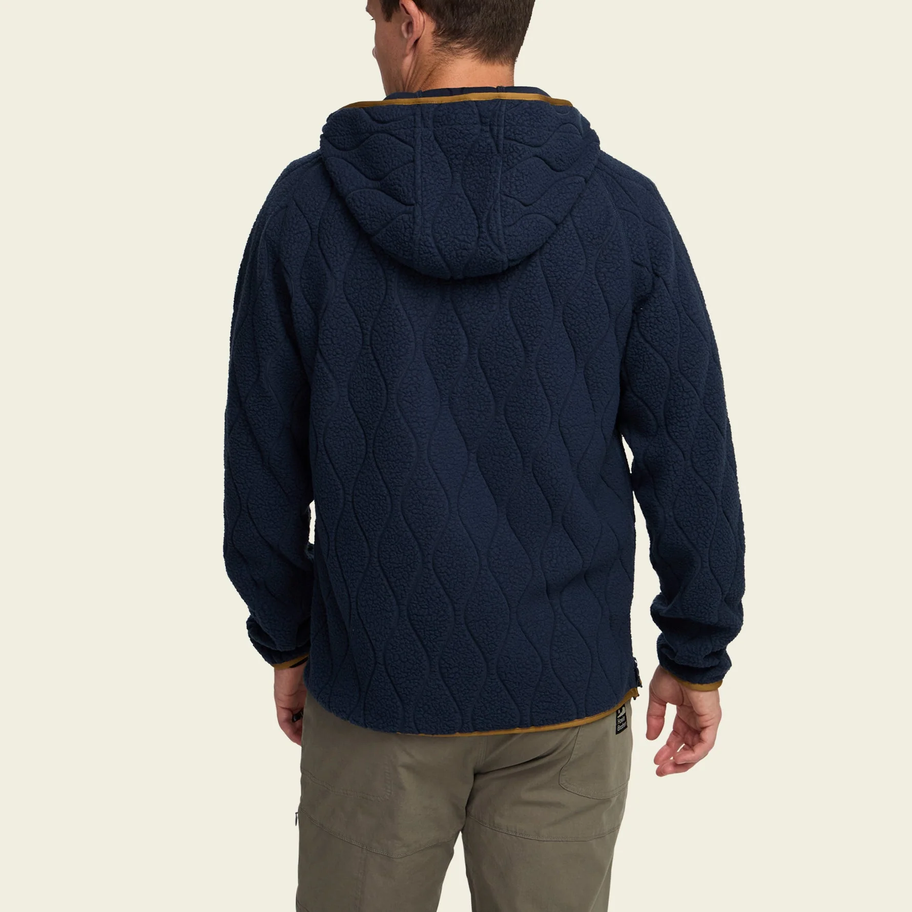 Chisos Hooded Pullover - Capillary Waves : Dark Blue - Image 5