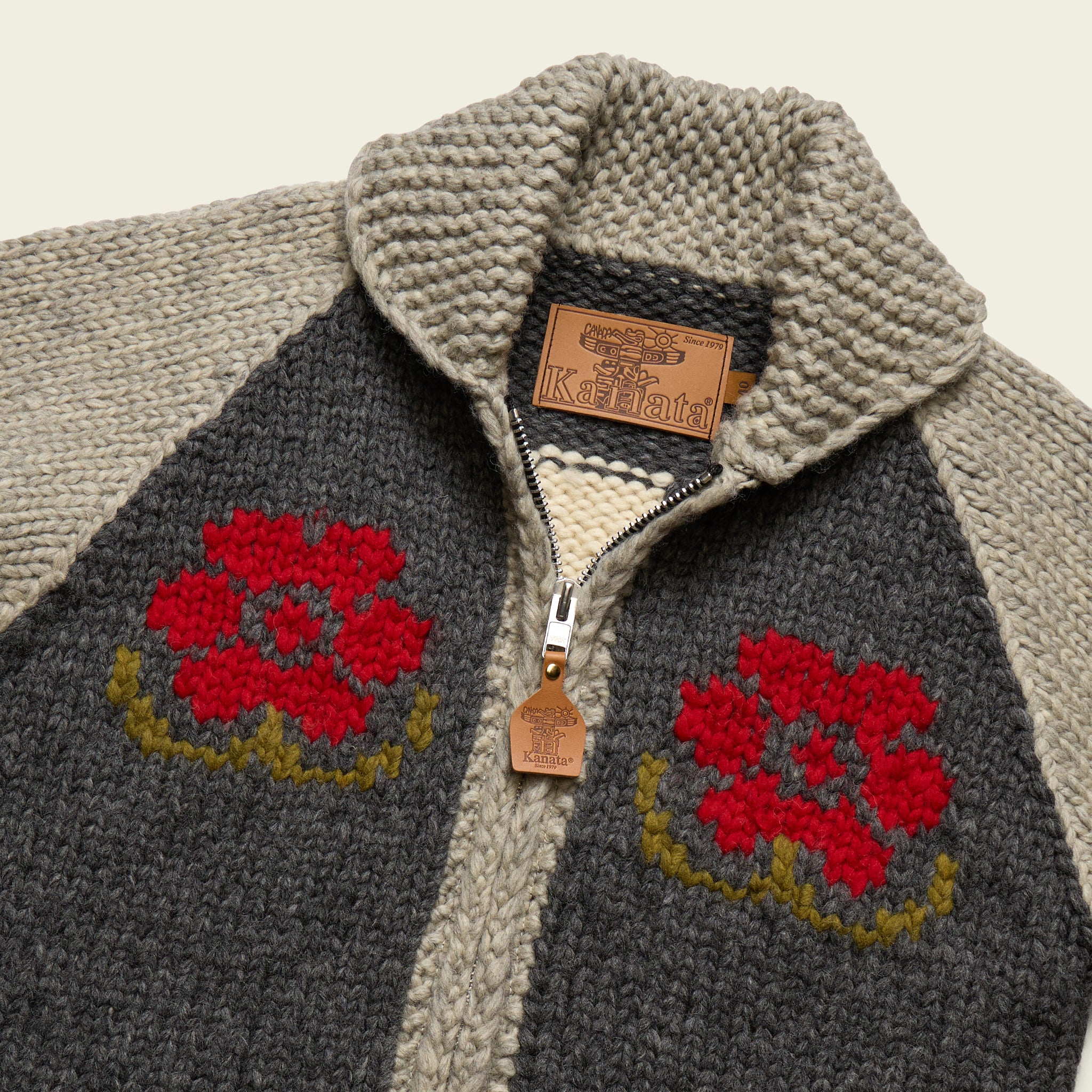Skulls n’ Begonias Cardigan - Image 3