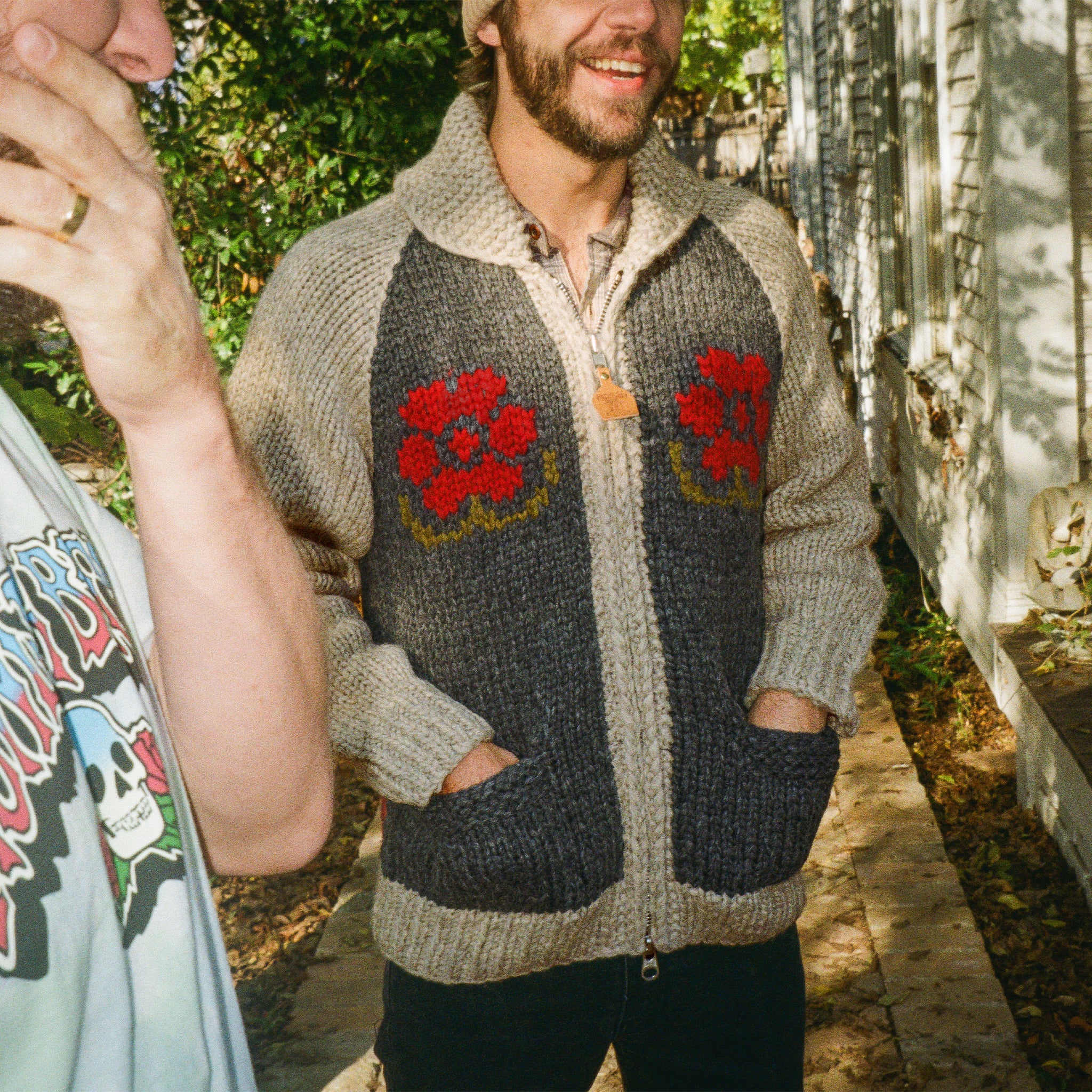 Skulls n’ Begonias Cardigan - Image 5