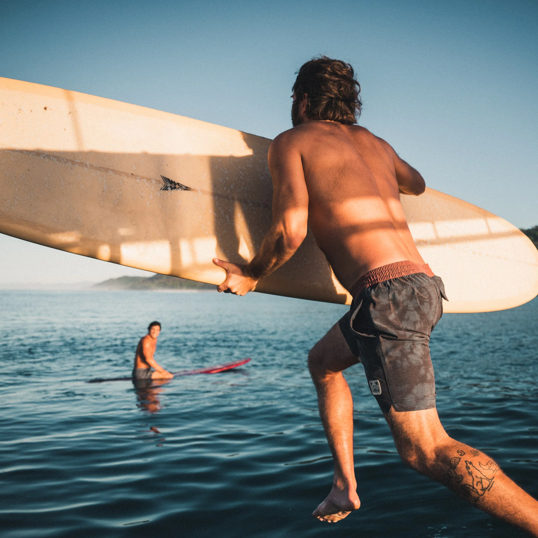 Deep Set Boardshorts 17" - Cycles Dye : Navy - Image 2