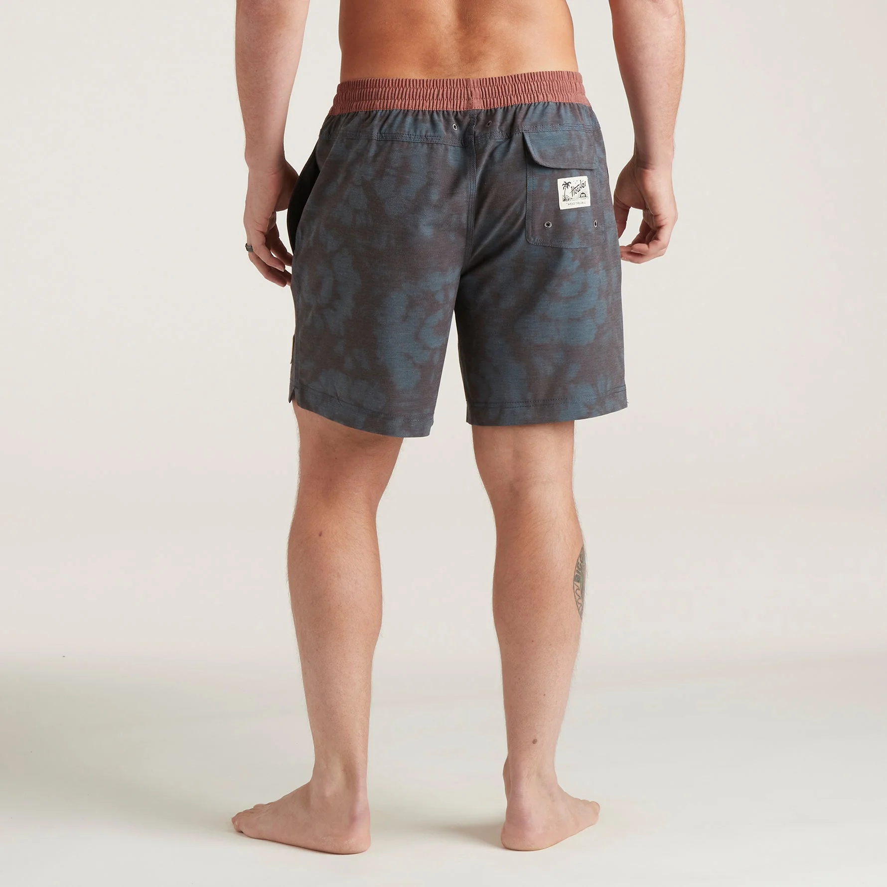 Deep Set Boardshorts 17" - Cycles Dye : Navy - Image 4