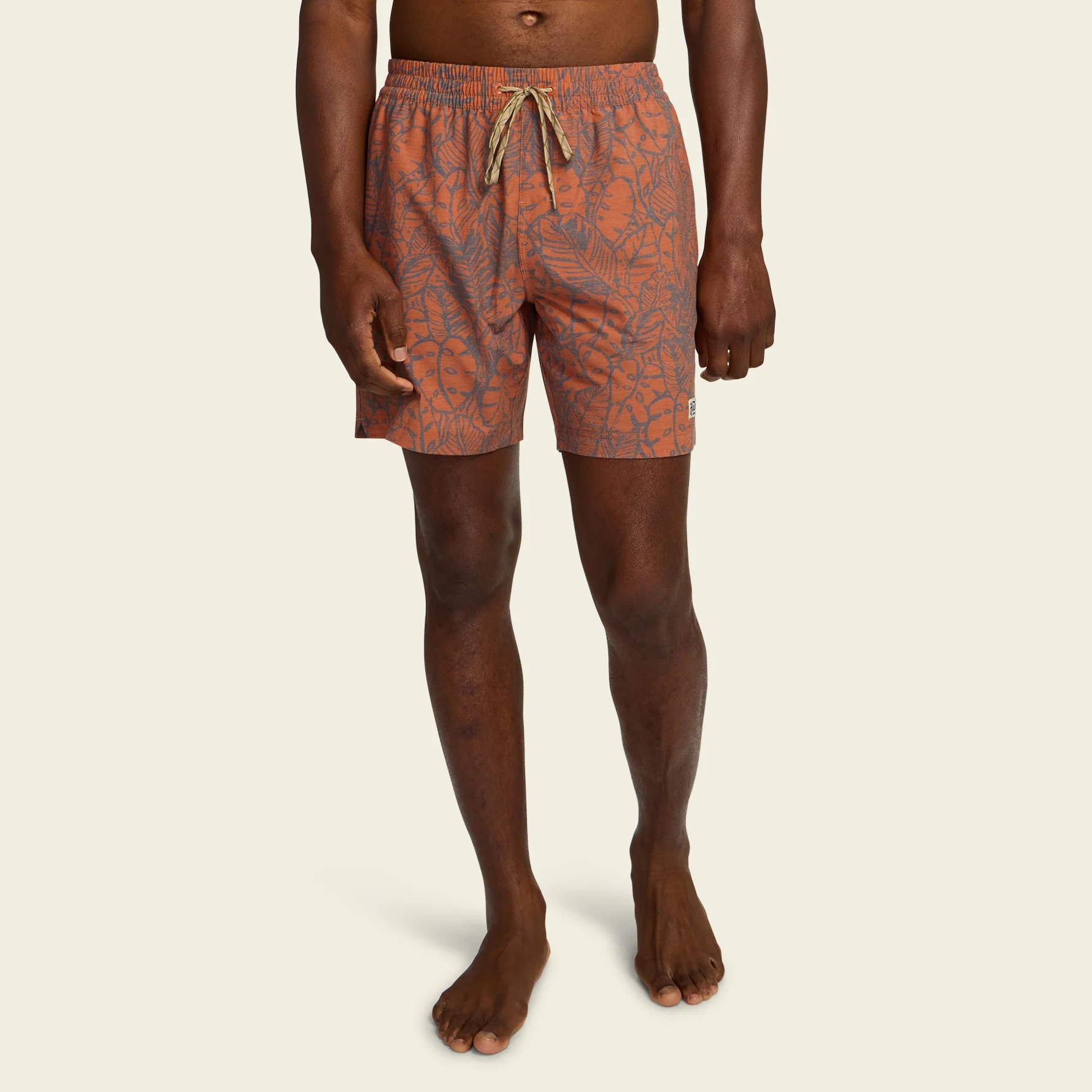 Deep Set Boardshorts 17" - Leafy Lithographs : Adobe - Image 3