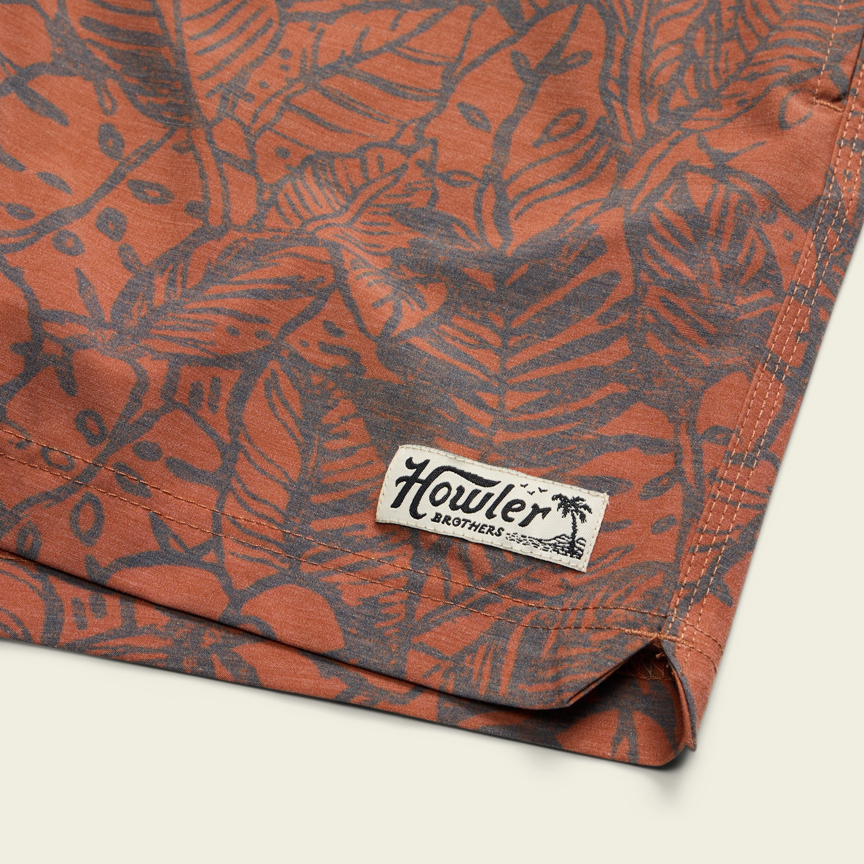 Deep Set Boardshorts 17" - Leafy Lithographs : Adobe - Image 6