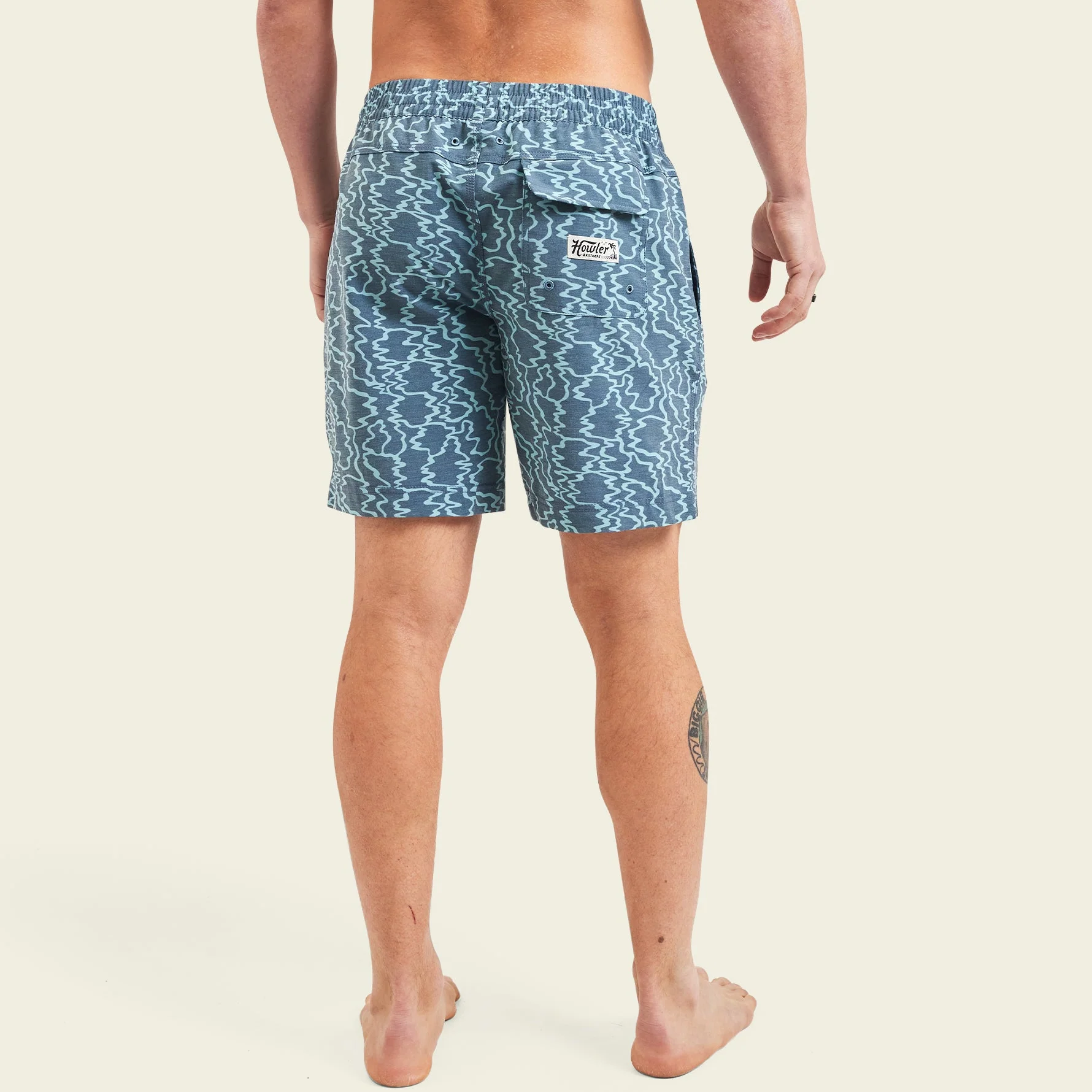 Deep Set Boardshorts 17" - Ocean Motion : Shimmer - Image 4