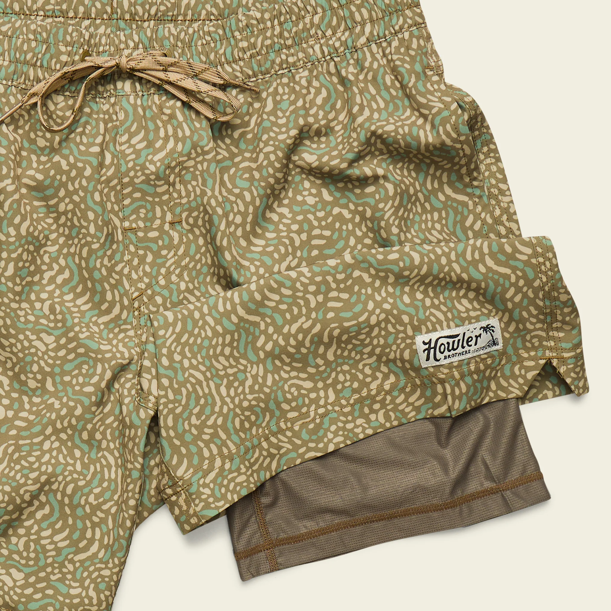 Deep Set Boardshorts - Pond Patterns : Mermaid - Image 3