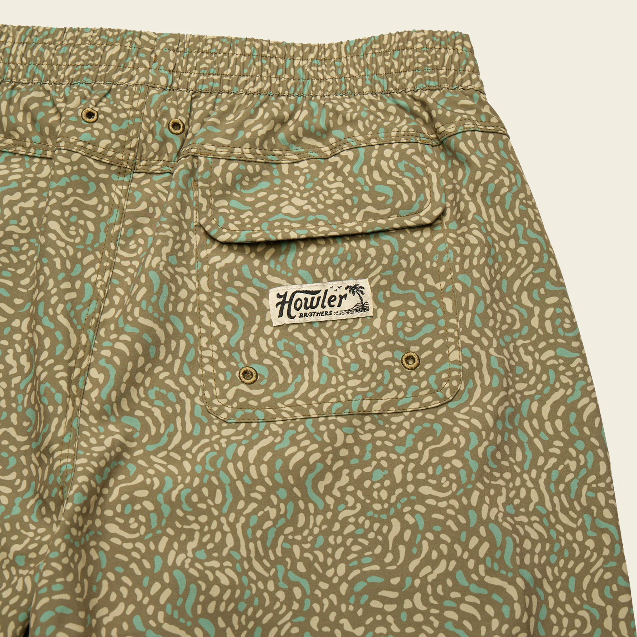 Deep Set Boardshorts - Pond Patterns : Mermaid - Image 7