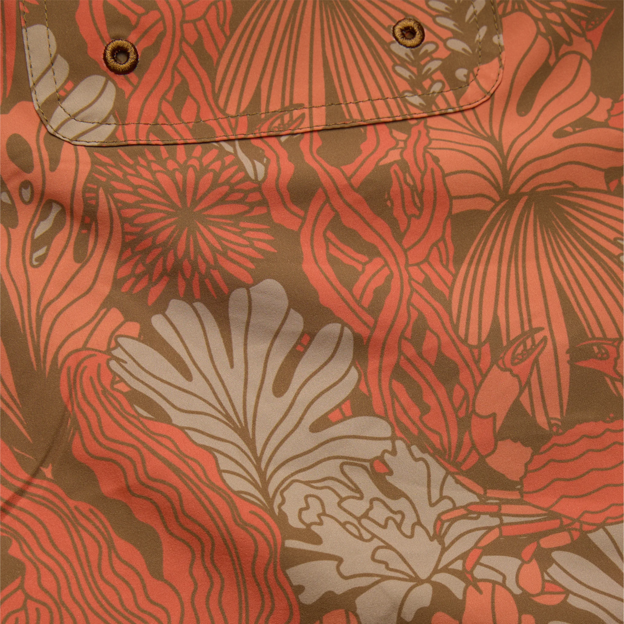 Deep Set Boardshorts - Reef Madness : Tangerine - Image 7