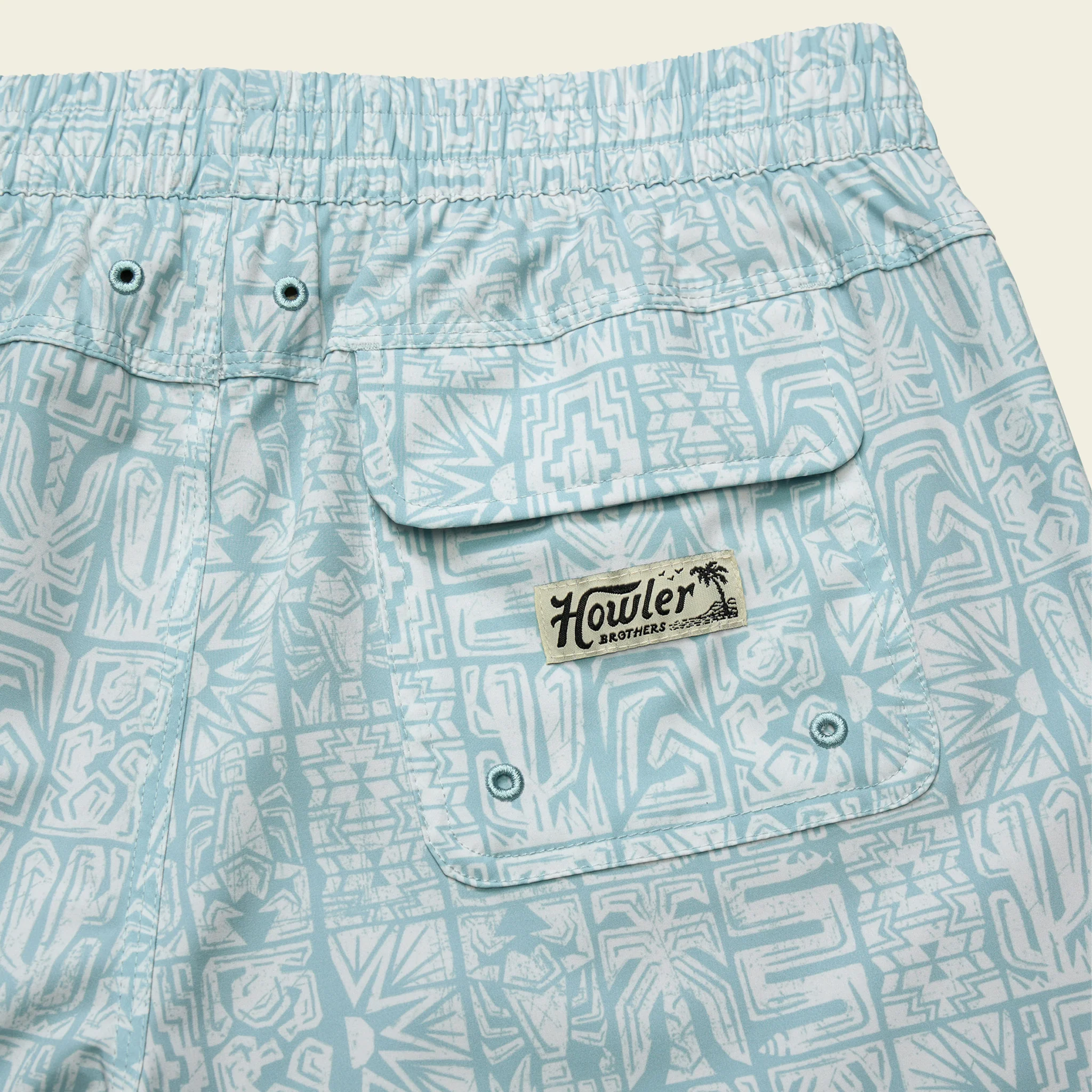 Deep Set Boardshorts - Tidal Tablets : Seafoam - Image 6