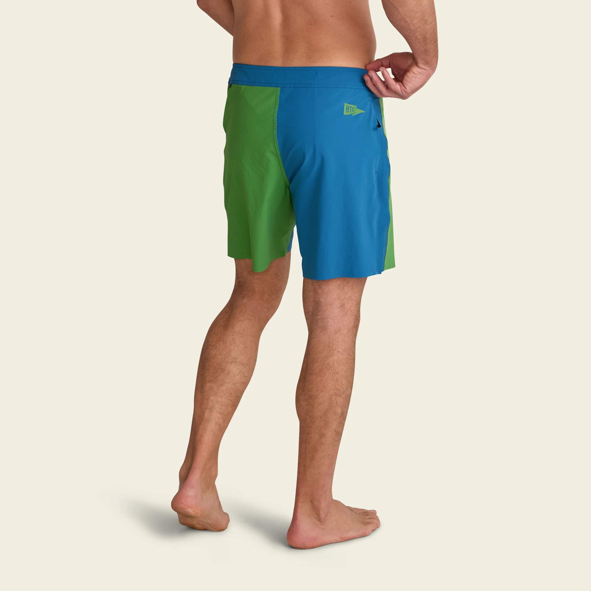 Del Este Boardshorts - Skrimp : Blue Steel - Image 4