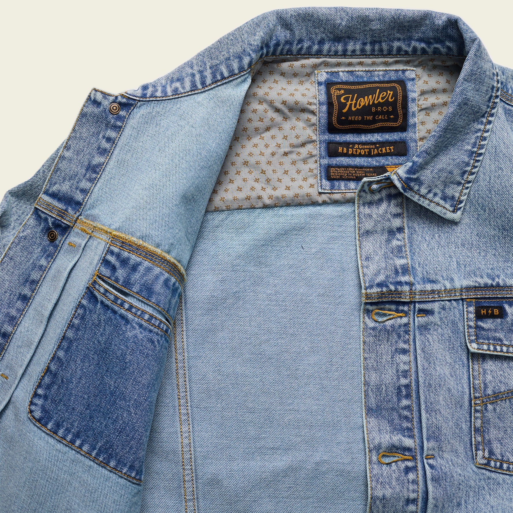 Denim Depot Jacket - Lauper Light Wash - Image 4