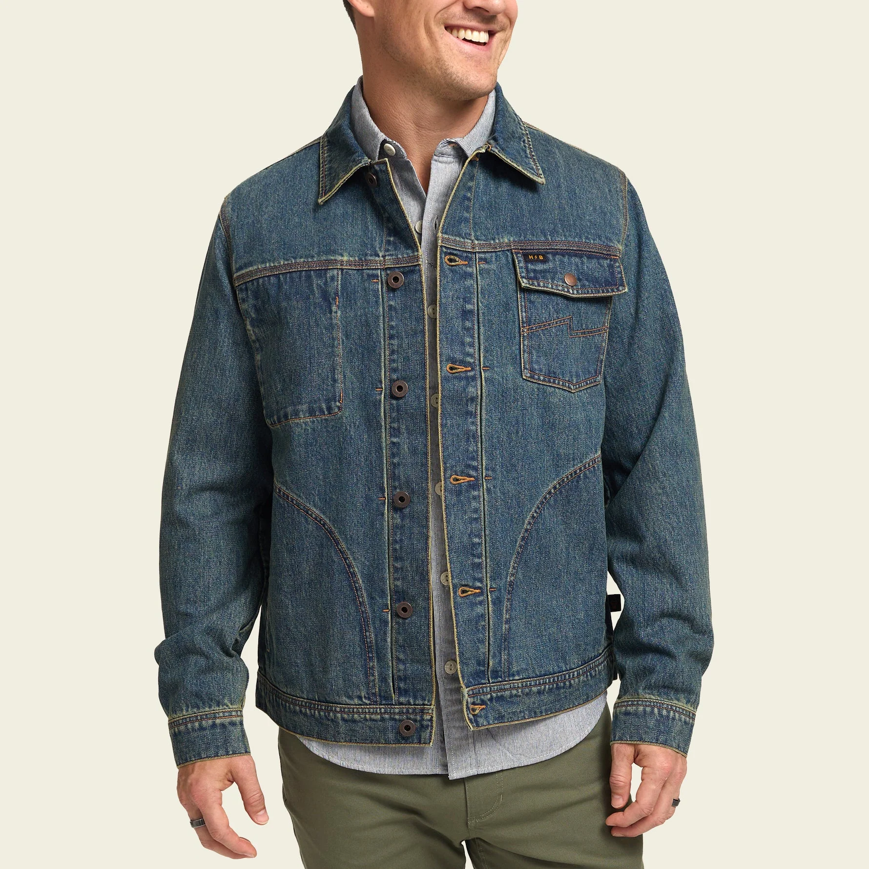 Denim Depot Jacket - Petty Mid Wash - Image 4