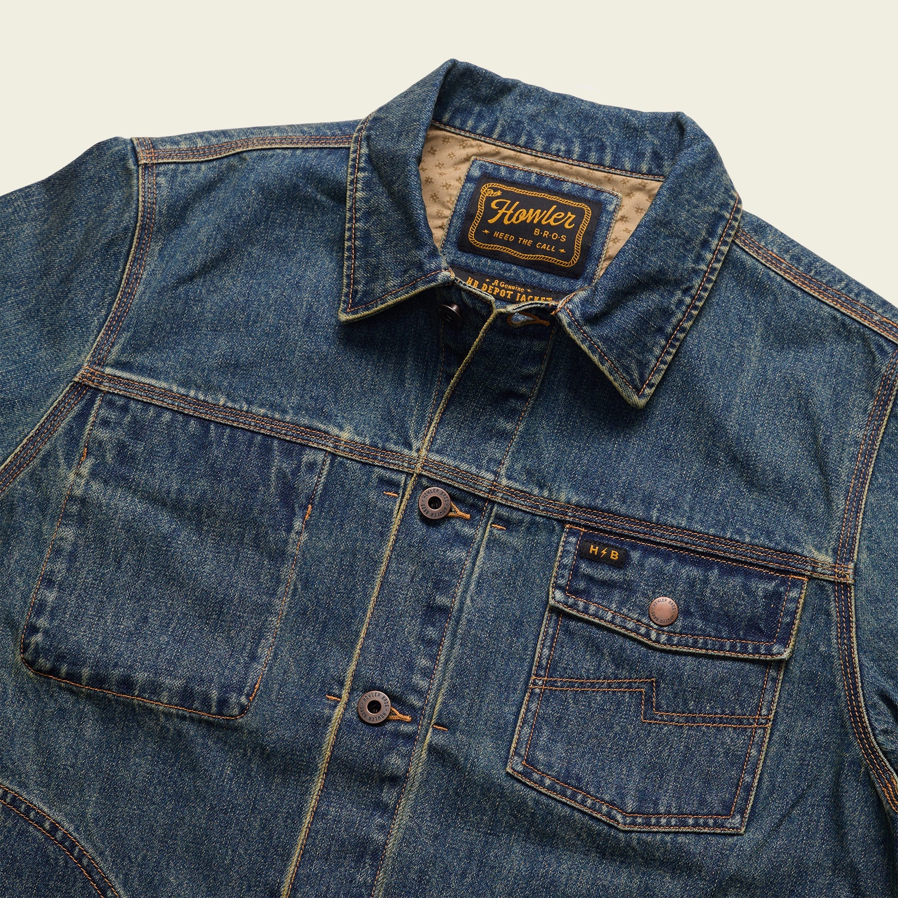 Denim Depot Jacket - Petty Mid Wash - Image 6