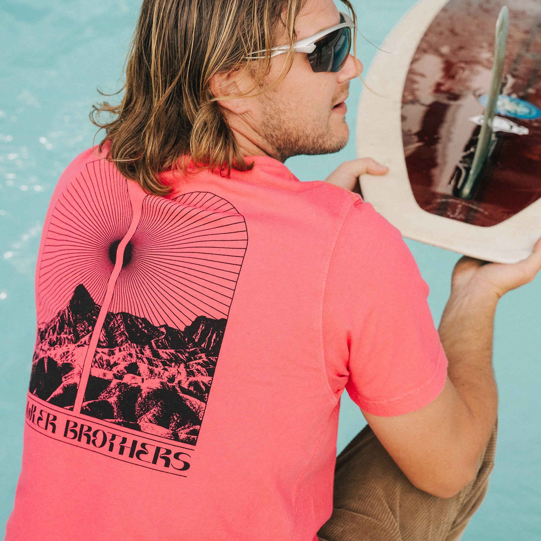 Desert Windows Cotton T-Shirt - Image 2