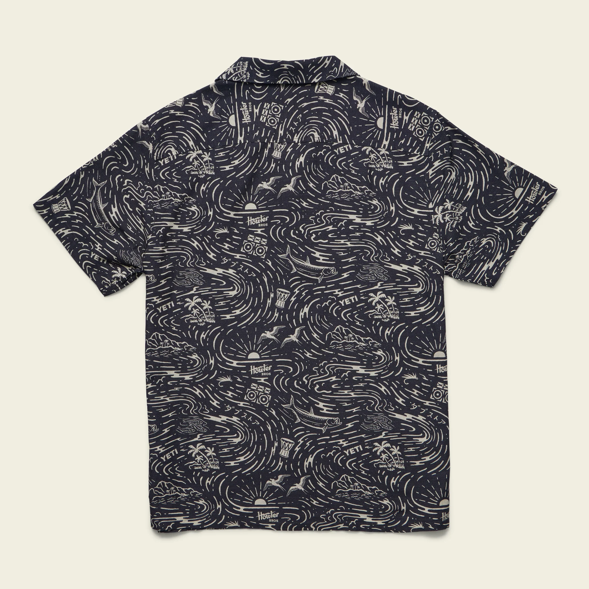 Dub Store Monoloha Shirt - Naoki Nautical : Antique Black - Image 7