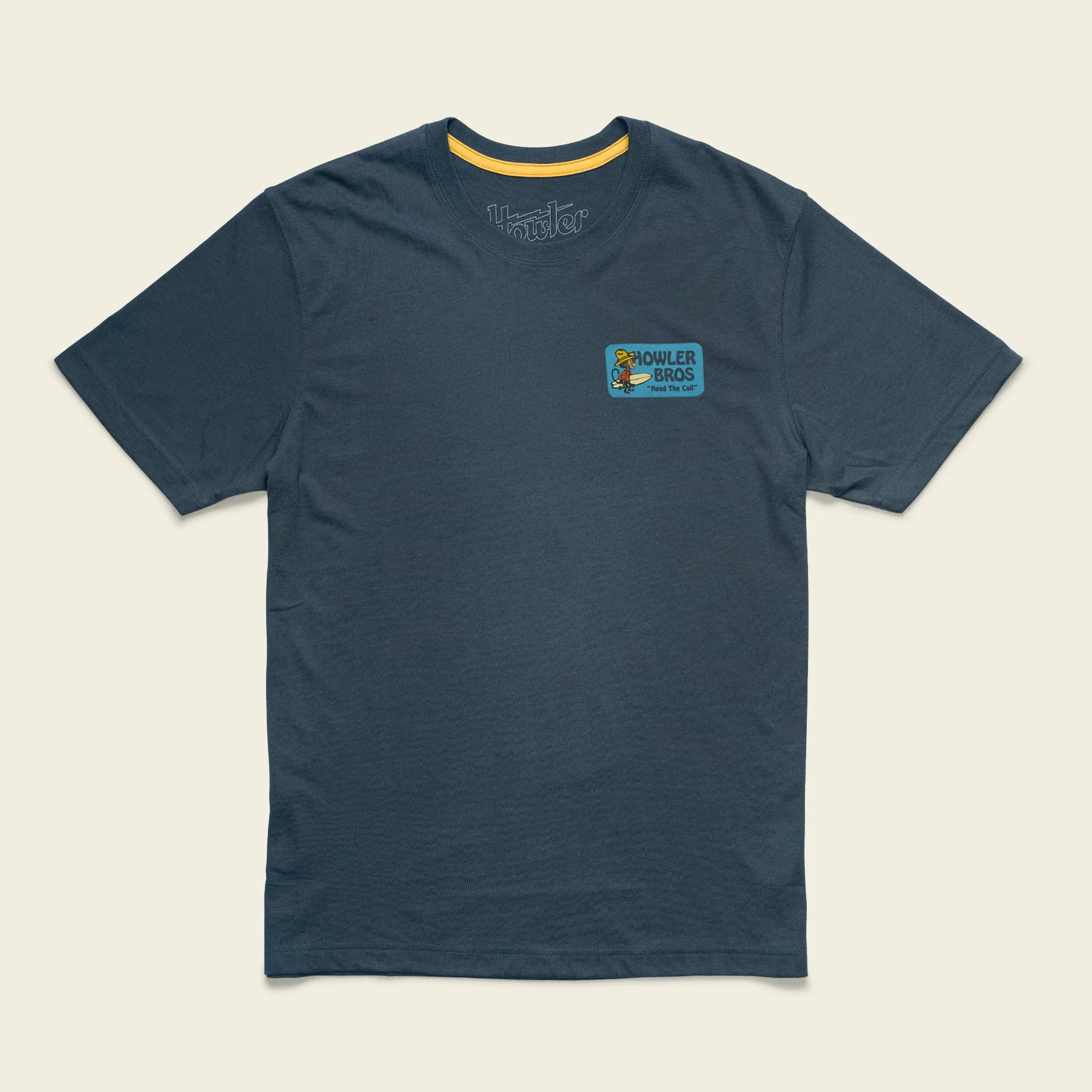 El Monito Surfs Badge T-Shirt - Key Largo - Image 3