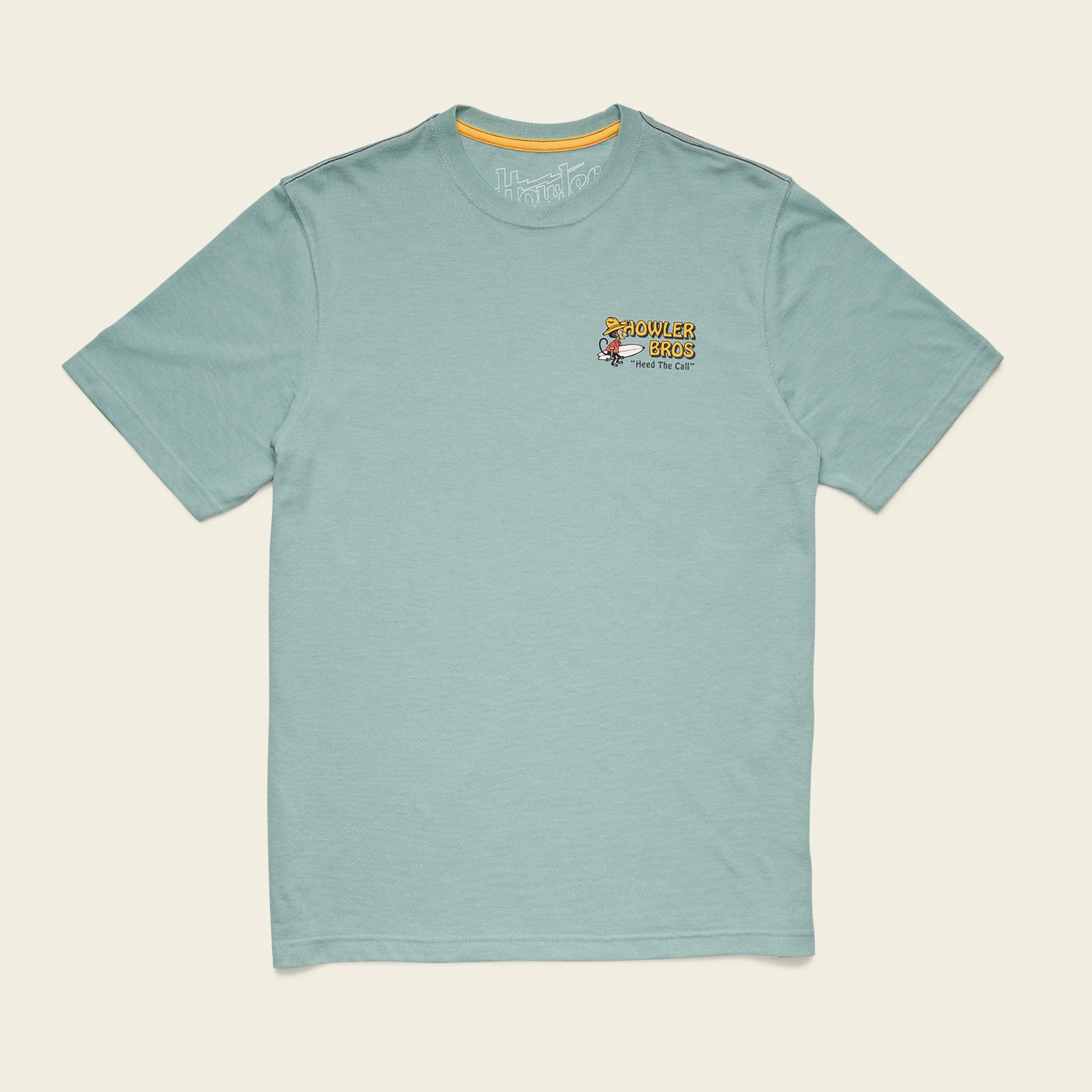 El Monito Surfs T-Shirt - Riviera Blue - Image 3
