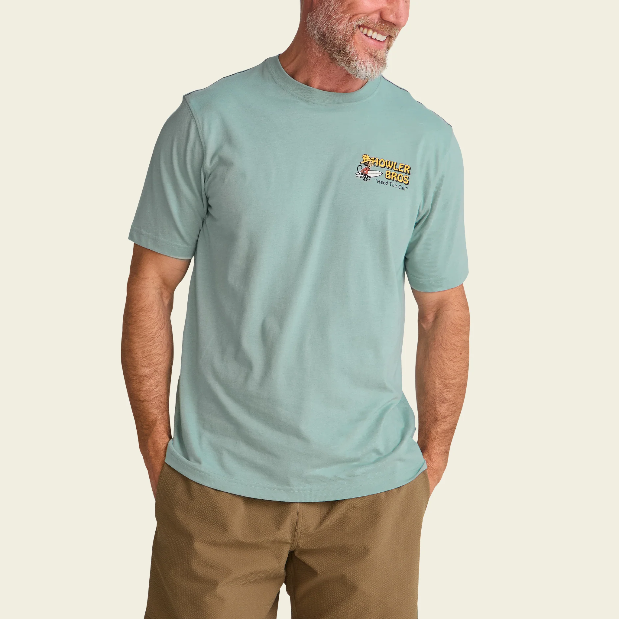 El Monito Surfs T-Shirt - Riviera Blue - Image 4