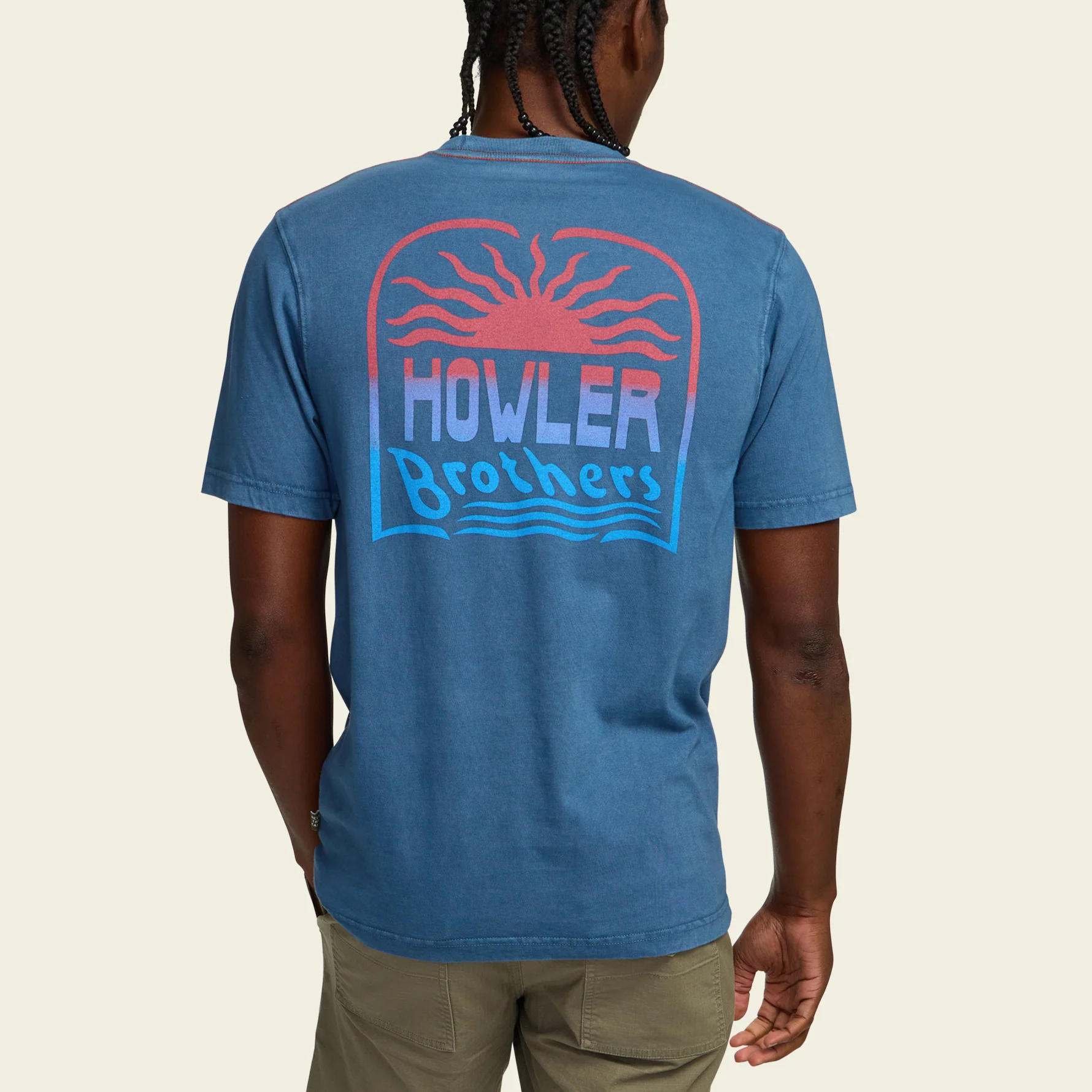 El Sol Cotton T-Shirt - Key Largo - Image 5